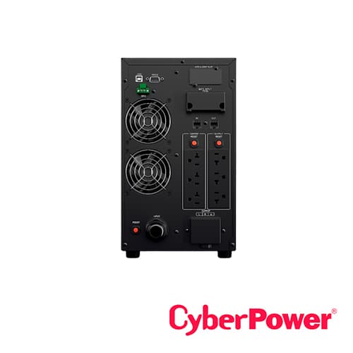 NO BREAK UPS TORRE CYBERPOWER OLS3000A 3000VA / 2700W / DOBLE CONVERSION / LCD INTELIGENTE / ONDA SENOIDAL PURA / COMPATIBLE CON GENERADOR / SOFTWARE POWERPANEL / GARANTIA 2 AÑOS. - Miniatura 3