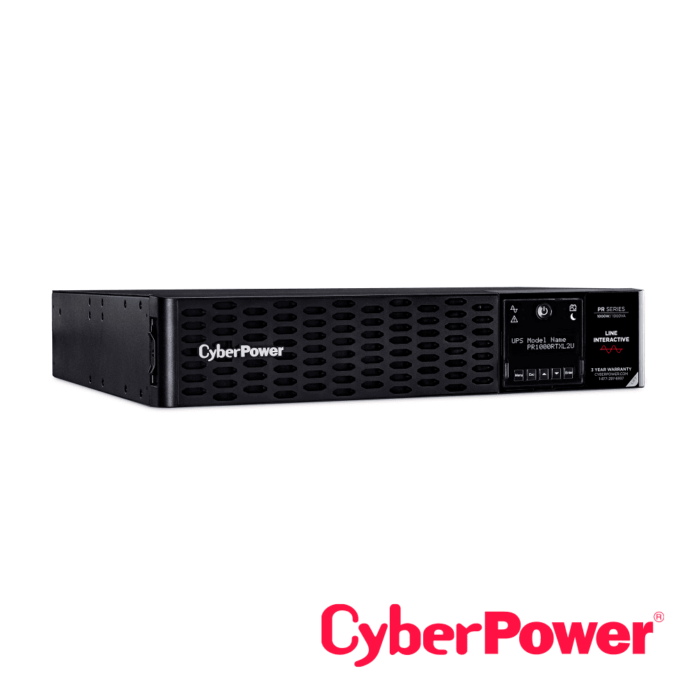 UPS CYBERPOWER PR1000RTXL2U 1000VA / 1000W, SALIDA DE ONDA SENOIDAL, 2U, CABLE DE ALIMENTACION NEMA 5-15P DE 10 FT, 8 X NEMA 5-15R, PUERTOS USB, SERIAL, TARJETA SNMP/HTTP (OPCIONAL), RELAY, EPO, SOFTWARE POWERPANEL BUSINESS EDITION, PERMITE MODULOS D - Miniatura 4