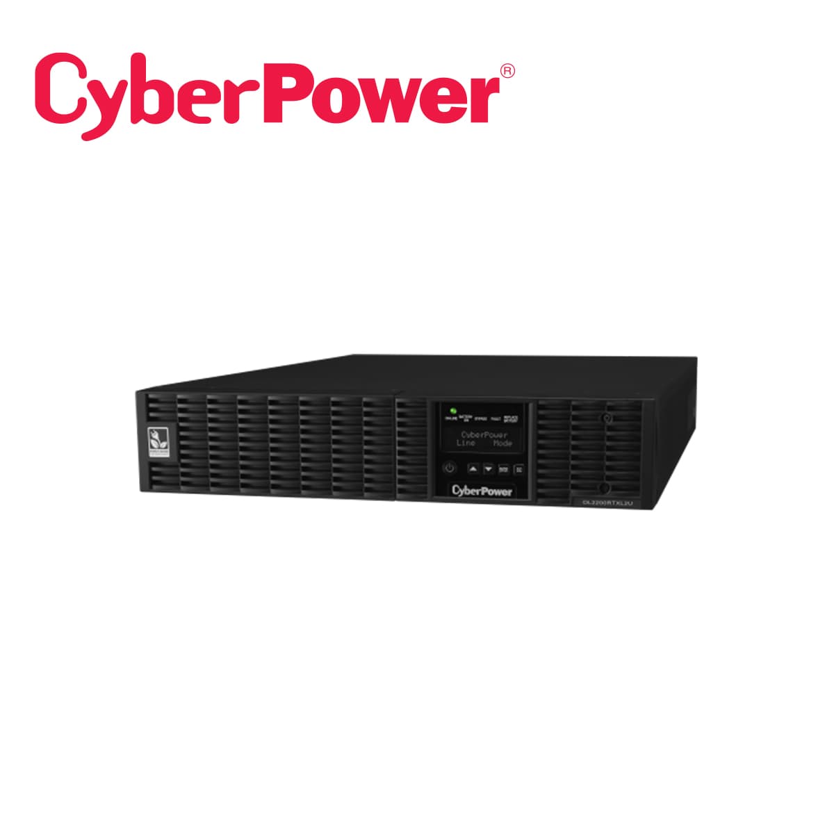 UPS CYBERPOWER OL2200RTXL2U 2200VA 1800W ONLINE DOBLE CONVERSION ONDA SENOIDAL PURA RACK O TORRE CONTACTOS NEMA 5-20R (5) Y NEMA L5-20R (1) 2UR - Miniatura 2