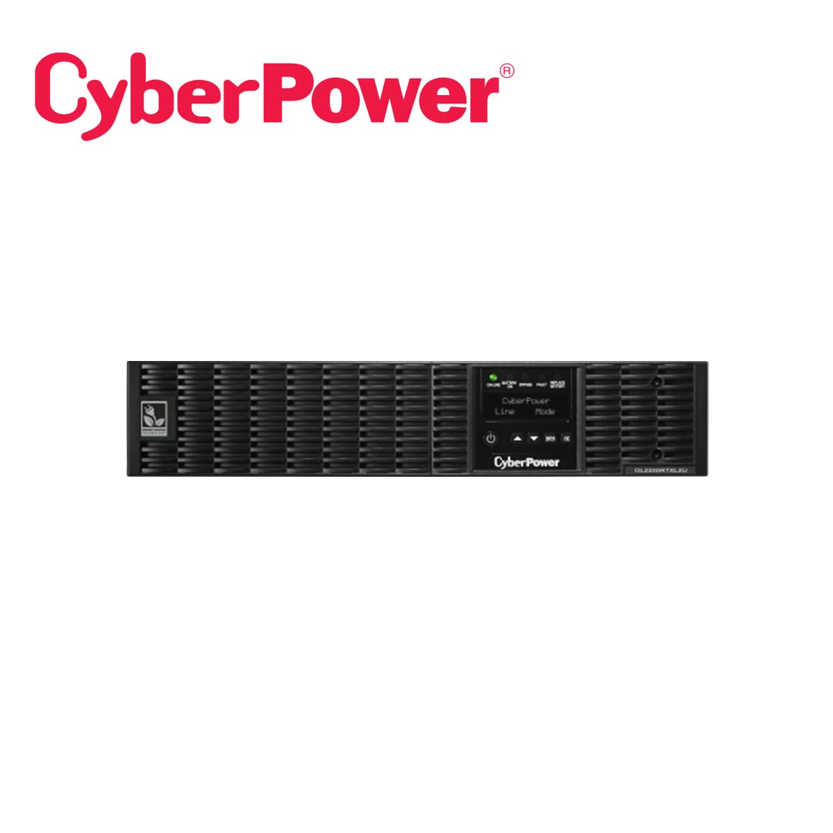 UPS CYBERPOWER OL2200RTXL2U 2200VA 1800W ONLINE DOBLE CONVERSION ONDA SENOIDAL PURA RACK O TORRE CONTACTOS NEMA 5-20R (5) Y NEMA L5-20R (1) 2UR - Miniatura 3