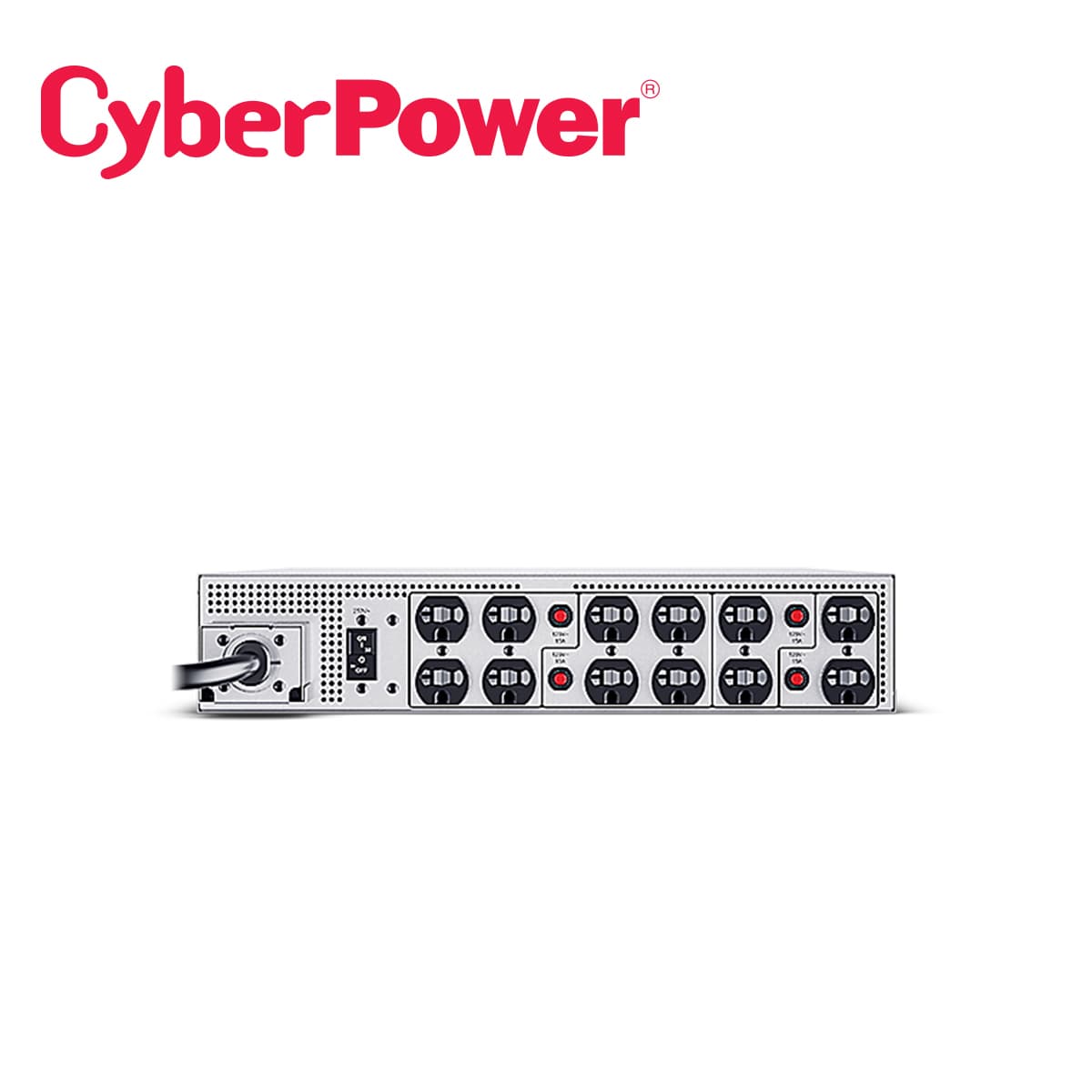 TRANSFORMADOR DE AISLAMIENTO REDUCTOR OL5KSTF CYBERPOWER 5000VA / 5000W PARA DERIVACION DE 208V A 120V  5KVA, 6KVA, (12) NEMA 5-20R - Miniatura 4