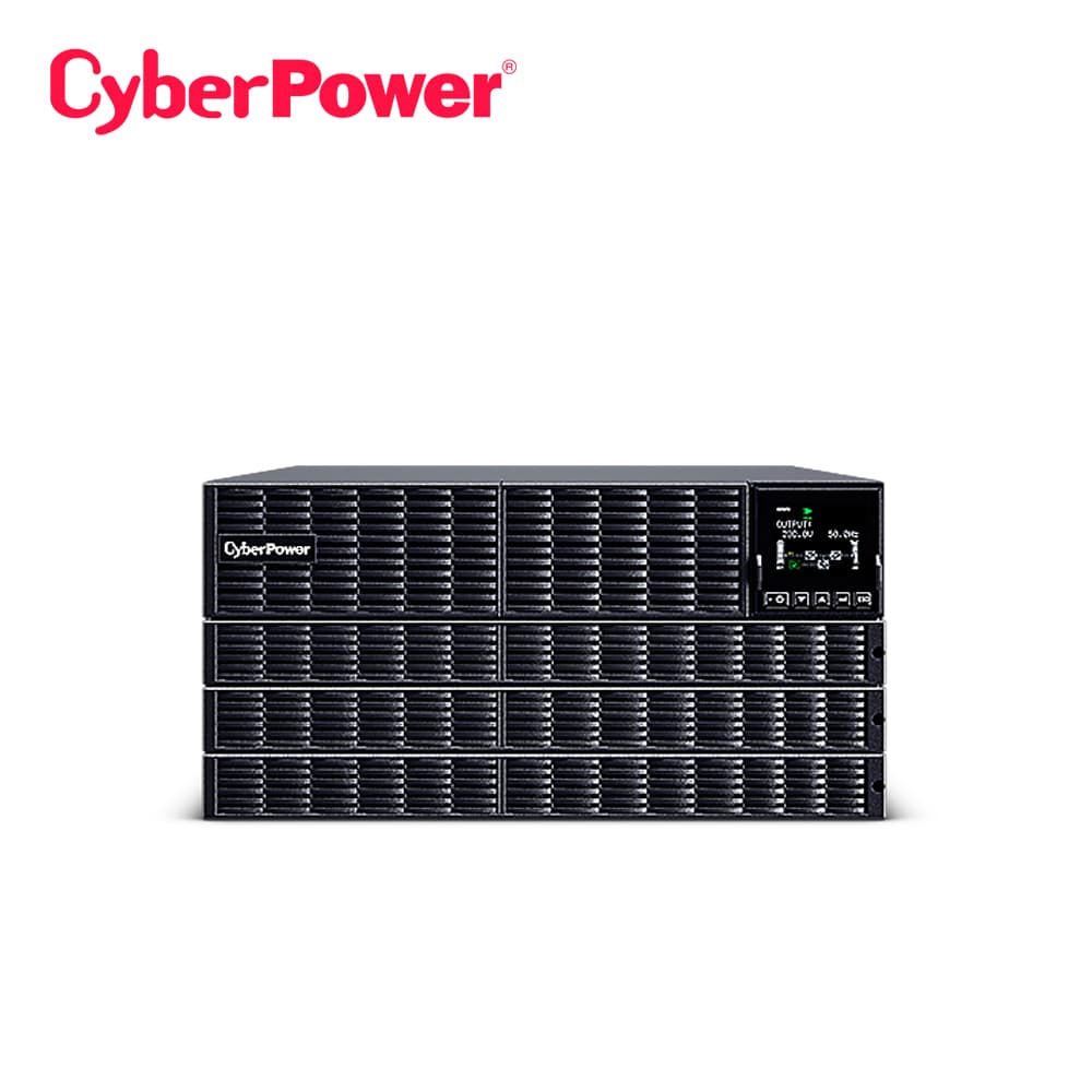 UPS CYBERPOWER OLS10KERT5U-NEMA 10000VA / 10000W/ONLINE DOBLE CONVERSION/ 200-240 VAC / 200 - 240 VAC. PANTALLA LCD/ ONDA SENOIDAL PURA/ CONVERTIBLE TORRE/RACK 5U/ 1 × HARDWIRE TERMINAL BLOCK/ 4 × NEMA L6-30R/ USB/SERIAL/ SNMP/HTTP CARD (OPCIONAL) - Miniatura 2