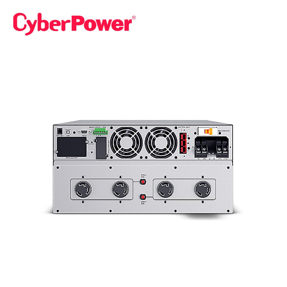 UPS CYBERPOWER OLS6KERT5U-NEMA 6000VA / 6000W / ONLINE DOBLE CONVERSION / 200-240 VAC / 200-240 VAC. PANTALLA LCD / ONDA SENOIDAL PURA / CONVERTIBLE TORRE/RACK 5U / 1 × HARDWIRE TERMINAL BLOCK 4 × NEMA L6-30R / USB/SERIAL/ SNMP/HTTP CARD (OPCIONAL) - Miniatura 4
