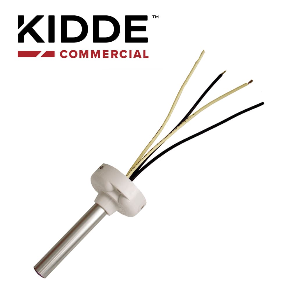 DETECTOR DE CALOR CONVENCIONAL/ KIDDE 302-AW-194/ COMPENSACION DE VELOCIDAD/ MONTAJE VERTICAL/ TODO CLIMA FM Y UL -40 GRADOS CENTIGRADOS *REQUIERE MODULO DE SUPERVISION PARA SU INTEGRACION A PANE DE INCENDIO* - Miniatura 2