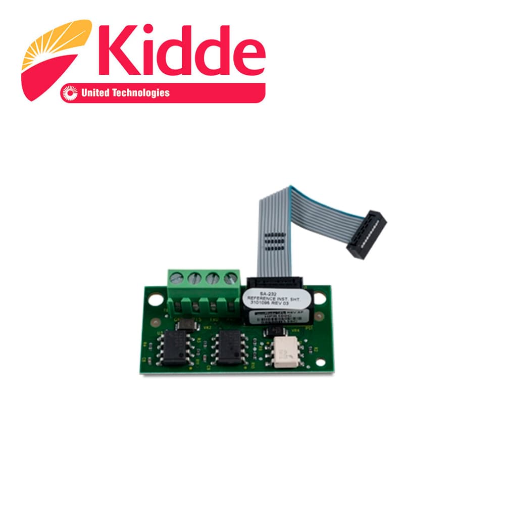 TARJETA INTERFAZ KIDDE RS-232 PARA PROGRAMACION COMPATIBLE CON LOS PANELES (VS1 Y VS4) - Miniatura 2