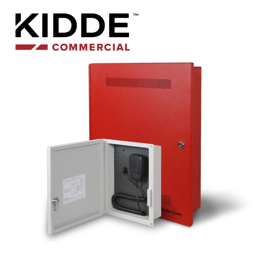 PANEL KIDDE ANS50MDR2 DE NOTIFICACION DE AUDIO Y VOCEO (50W) / REPRODUCTOR DE MENSAJES GRABADOS (20MIN) / COMPATIIBLE CON LOS PANELES (VS1 Y VS4)
 - Miniatura 2