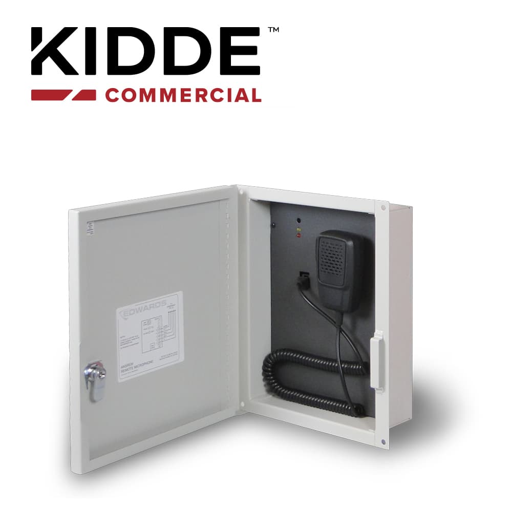 PANEL KIDDE ANS50MDR2 DE NOTIFICACION DE AUDIO Y VOCEO (50W) / REPRODUCTOR DE MENSAJES GRABADOS (20MIN) / COMPATIIBLE CON LOS PANELES (VS1 Y VS4)
 - Miniatura 4