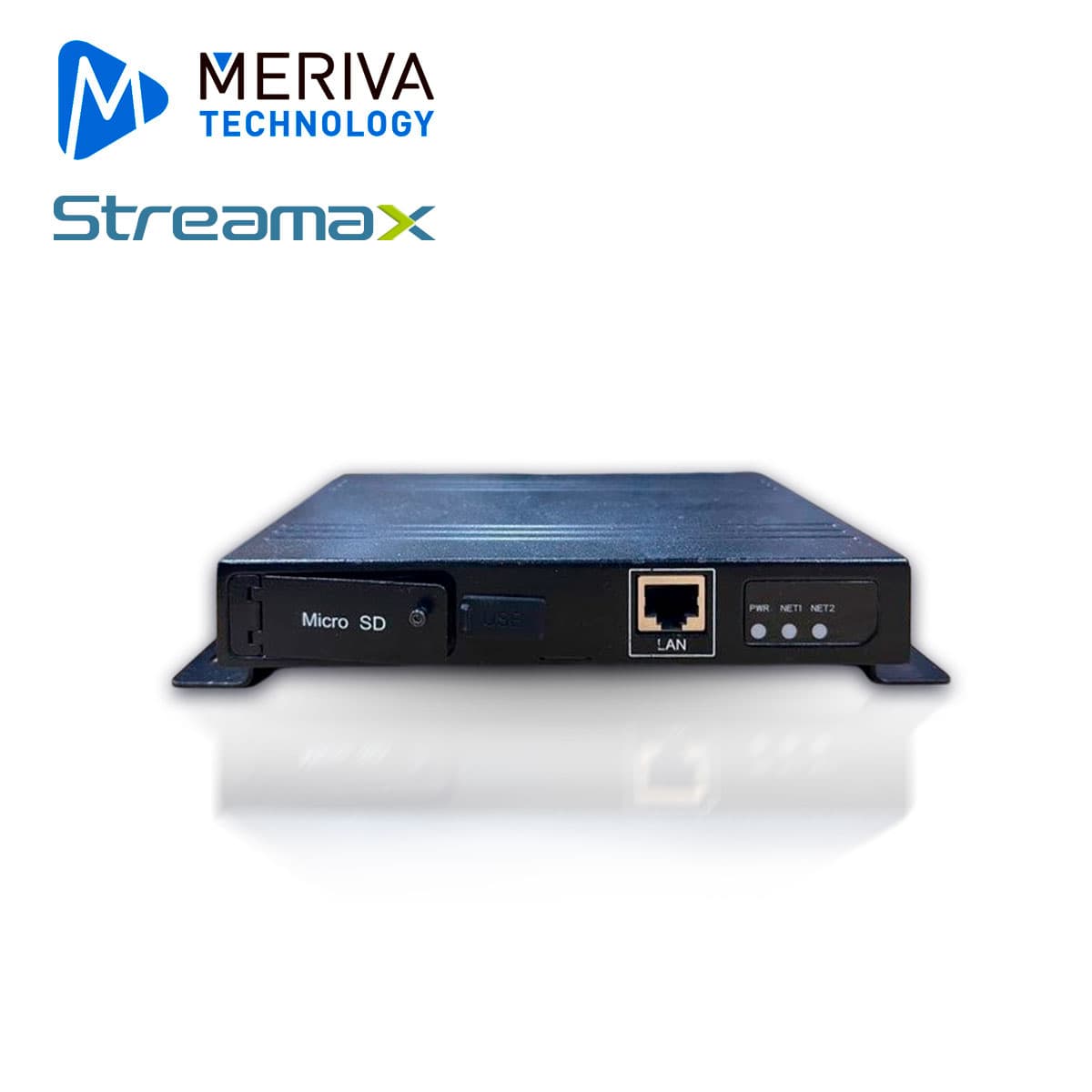 TERMINAL DE REPRODUCCION DE ARCHIVOS MULTIMEDIA STREAMAX MIMS100 / CONECTOR 5557-4PIN / 2 SLOT MICRO SD / CONECTOR RS485 / CONECTOR MDVR / CONECTOR PIS PARA LCD / SISTEMA OPERATIVO ANDROID / COMPATIBLE CON MDVRS SERIE A8PRO Y MONITOR ML16MAX-286 - Miniatura 2