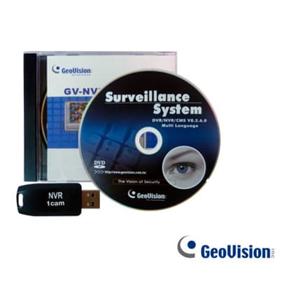 LICENCIA SOFTWARE GEOVISION GV-NVR 2 CANALES ONVIF TERCEROS DONGLE USB - Miniatura 2