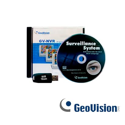 LICENCIA SOFTWARE GEOVISION GV-NVR 16 CANALES ONVIF TERCEROS DONGLE USB - Miniatura 2