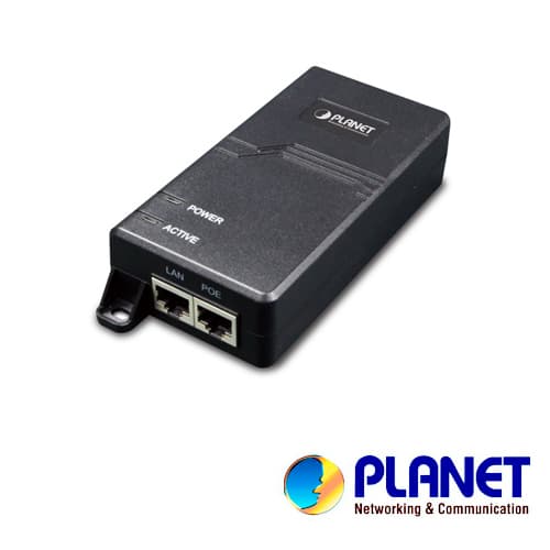 INYECTOR POE PLANET POE-163 / 1 PUERTO RJ45 DATOS VELOCIDAD DE TRANSMISION 10/100/1000 MBPS / 1 PUERTO RJ45 VELOCIDAD DE TRANSMISION 10/100/1000 MBPS CON ALIMENTACION POE ACTIVO AF/AT/ DISTANCIA DE TRANSMISION 100 METROS - Miniatura 2