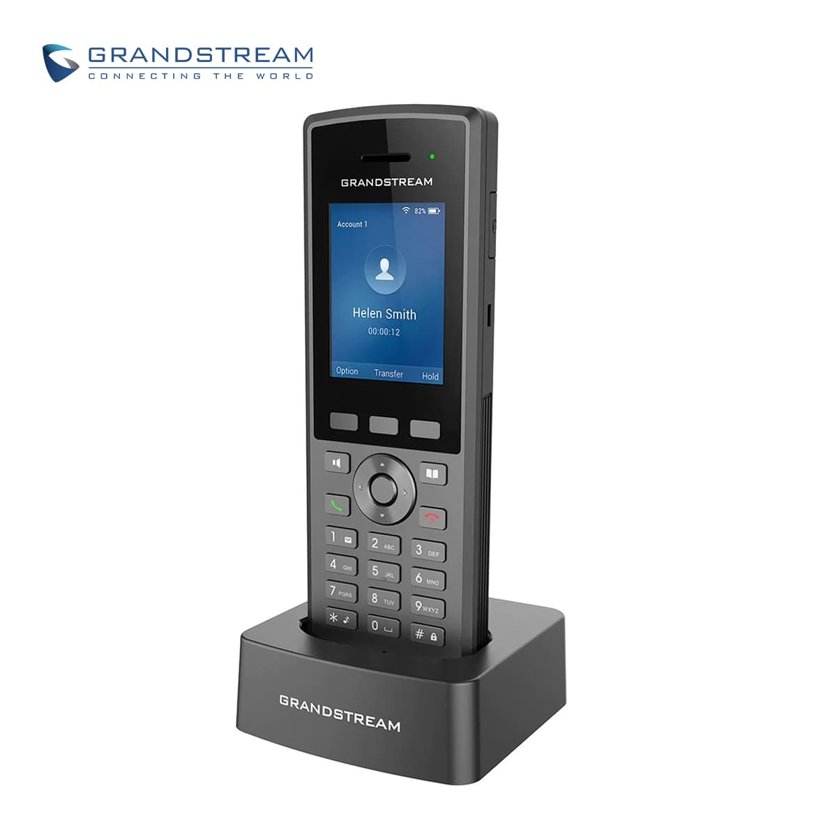 TELEFONO IP WIFI DOBLE BANDA GRANDSTREAM WP825 2.4GHZ Y 5GHZ / 2 CUENTAS SIP 2 LINEAS / BLUETOOTH INTEGRADO / IP67 RESISTENTE AL AGUA Y POLVO / RESISTE CAIDAS HASTA DE 2.5 METROS - Miniatura 2