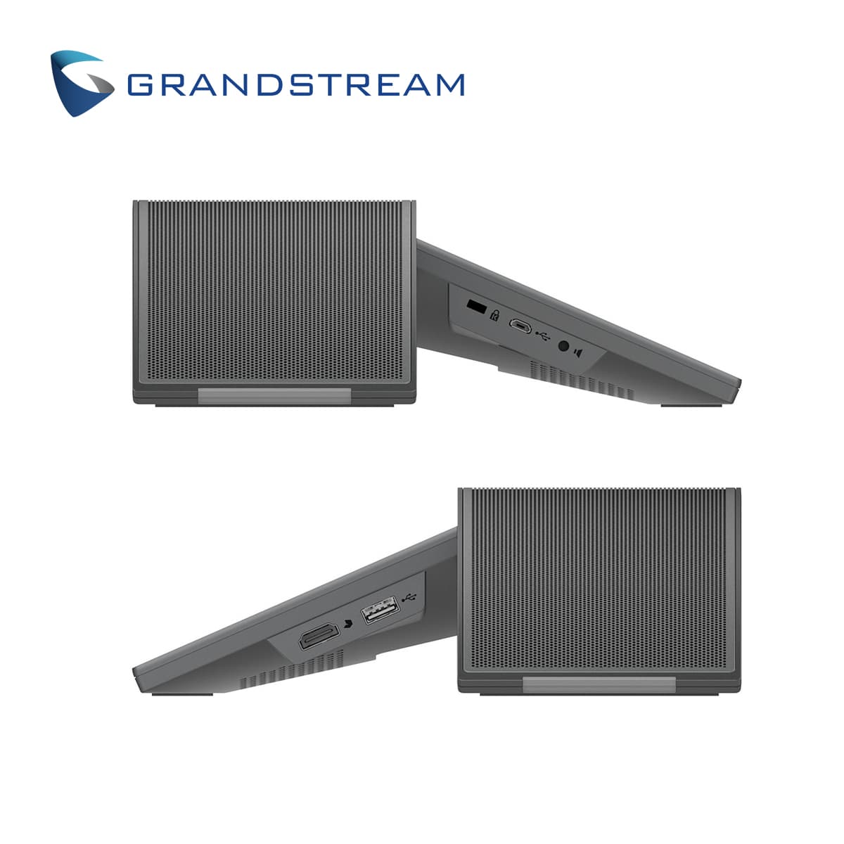 TELEFONO IP AUDIOCONFERENCIA EMPRESARIAL GRANDSTREAM GAC2570 / WIFI 6 DOBLE BANDA 802.11 AX / 12 MICROFONOS OMNIDIRECCIONALES / 1 PUERTO GIGABIT / 1 PUERTO HDMI / 1 PUERTO USB / ALIMENTACION POE AT / BATERIA RECARGABLE INCORPORADA - Miniatura 4
