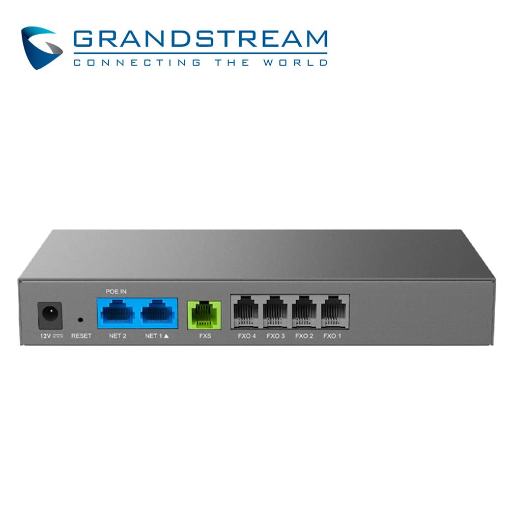 GATEWAY FXO GRANDSTREAM HT841 / 4 PUERTOS FXO / 1 PUERTO FXS / 3 CUENTAS SIP / CONFERENCIA 3 VIAS / SOPORTA FAX / ALIMENTACION POE 802.3AF/12 VCD/1A - Miniatura 3