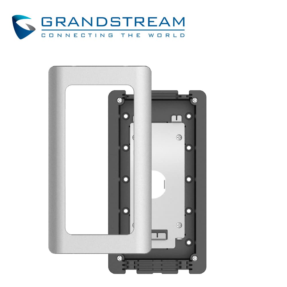 KIT MARCO PARA MONTAJE EN MURO GRANDSTREAM GDS37x0-INWALL / COMPATIBLE GDS3705/GDS3710 / INCLUYE TORNILLERIA Y CAJA PLASTICA PARA MONTAJE SUPERFICIAL - Miniatura 3