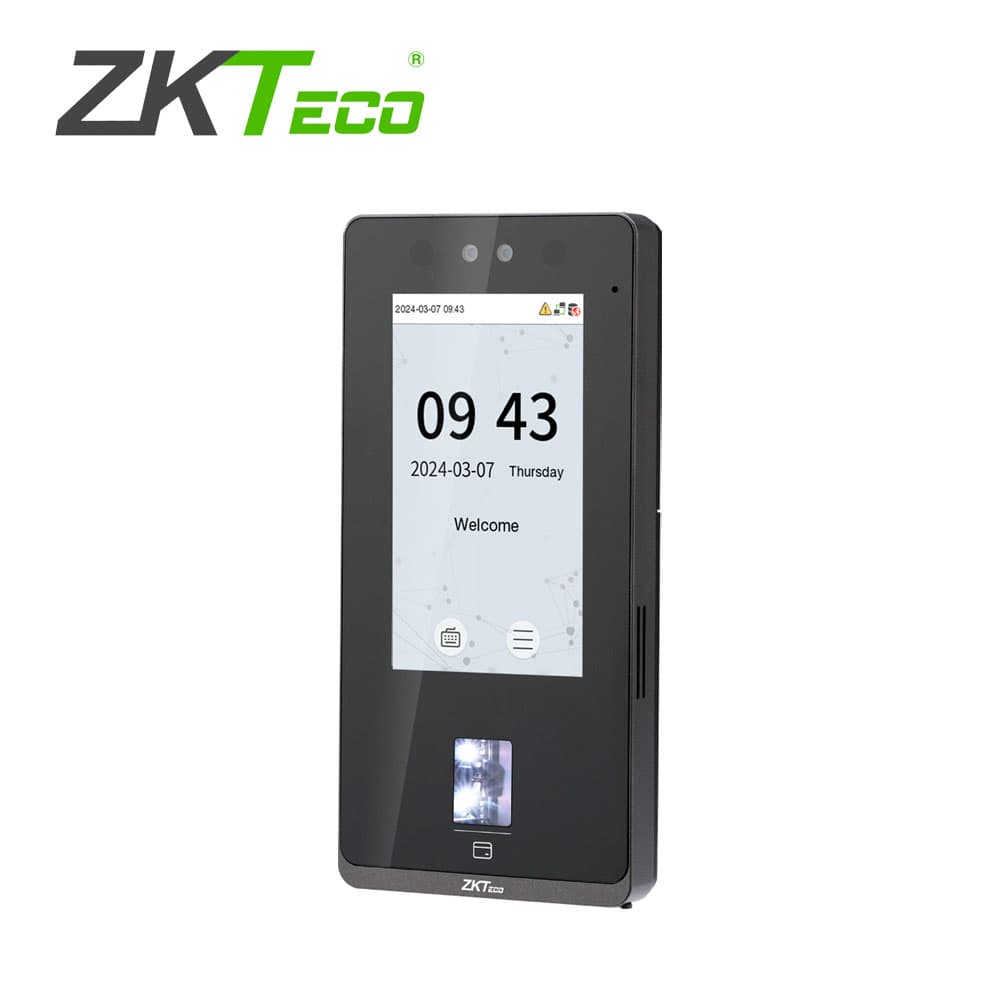 CONTROL DE ACCESO Y ASISTENCIA ZKTECO SENSEFACE 4A   MULTIBIOMETRICO / 6,000 ROSTROS / 8,000 HUELLAS / 8,000 TARJETAS DE 125KHZ / WIFI 2.4GHZ / TCP/IP / PANTALLA TACTIL DE 4.3 PULGADAS / PROTECCION IP65 / SOFTWARE COMPATIBLE  ZLINK / ZKBIO CV SECURIT - Miniatura 2