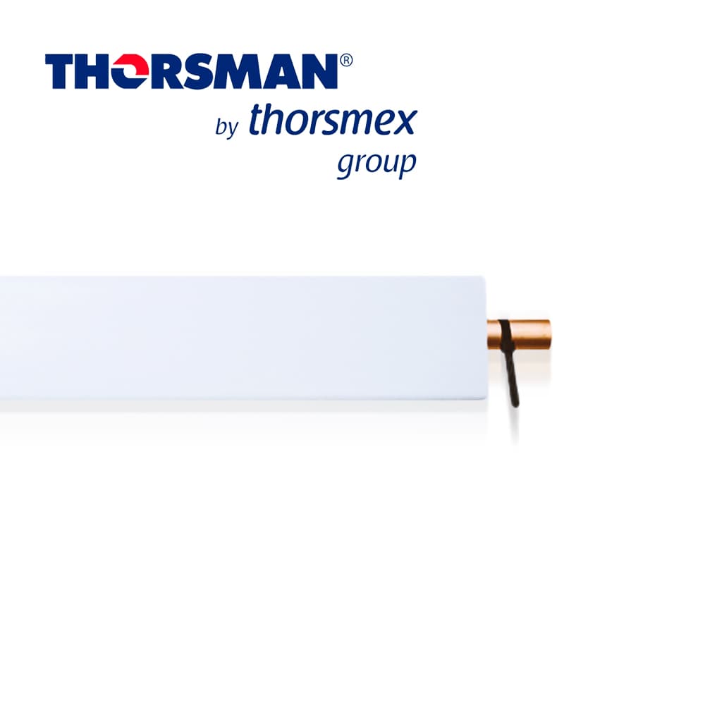 CANALETA 9001-01250 THORSMAN TRL 50, CANALETA DE PVC, BLANCO, CON 2 PLATAFORMAS, 4 CINCHOS, PRECIO POR PIEZA PRESENTACION DE 2.5 MTS
 - Miniatura 4