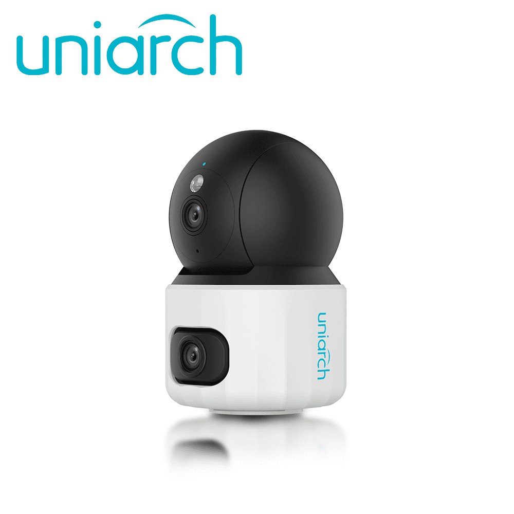 CAMARA IP DOBLE LENTE WIFI UNIARCH Uho-S3S-M33D / 3MP+3MP / LENTES 4MM / DWDR / IR10M / LUZ-CALIDA (DUAL-LIGHT) / MICROSD512GB / MICROFONO+ALTAVOZ-INTEGRADO / HUMAN-BODY-DETECTION / DETECCION-VEHICULO-MASCOTA-LLANTO / USB-C / INTERIOR / SERIE PANDA - Miniatura 3