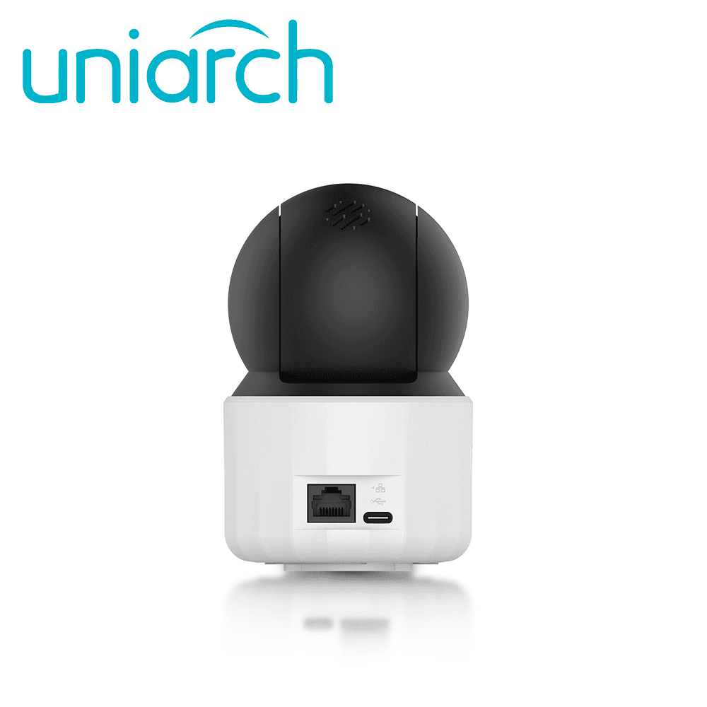 CAMARA IP DOBLE LENTE WIFI UNIARCH Uho-S3S-M33D / 3MP+3MP / LENTES 4MM / DWDR / IR10M / LUZ-CALIDA (DUAL-LIGHT) / MICROSD512GB / MICROFONO+ALTAVOZ-INTEGRADO / HUMAN-BODY-DETECTION / DETECCION-VEHICULO-MASCOTA-LLANTO / USB-C / INTERIOR / SERIE PANDA - Miniatura 5