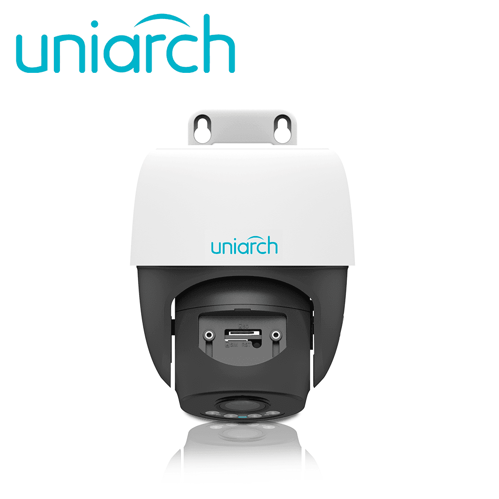 CAMARA IP MINI PTZ WIFI UNIARCH Uho-P2A-M3F4D / 3MP / LENTE 4MM / DWDR / IR30M / LUZ-CALIDA10M(DUAL-LIGHT) / MICROSD512GB / MICROFONO+ALTAVOZ-INTEGRADO / HUMAN-BODY-DETECTION / PANEO+TILDEO / IP66 / GRAFENO / ULTRA265 / 12VCD / SERIE PANDA P - Miniatura 3