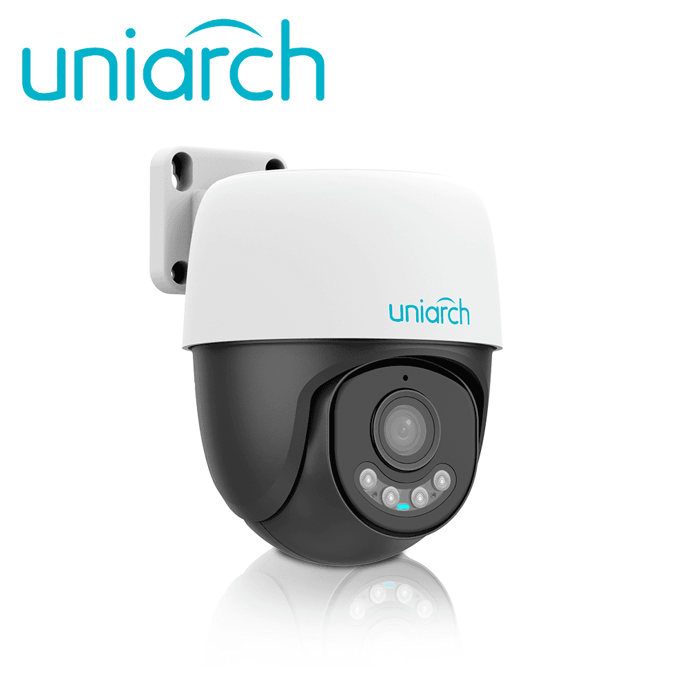 CAMARA IP MINI PTZ WIFI UNIARCH Uho-P2A-M3F4D / 3MP / LENTE 4MM / DWDR / IR30M / LUZ-CALIDA10M(DUAL-LIGHT) / MICROSD512GB / MICROFONO+ALTAVOZ-INTEGRADO / HUMAN-BODY-DETECTION / PANEO+TILDEO / IP66 / GRAFENO / ULTRA265 / 12VCD / SERIE PANDA P - Miniatura 4