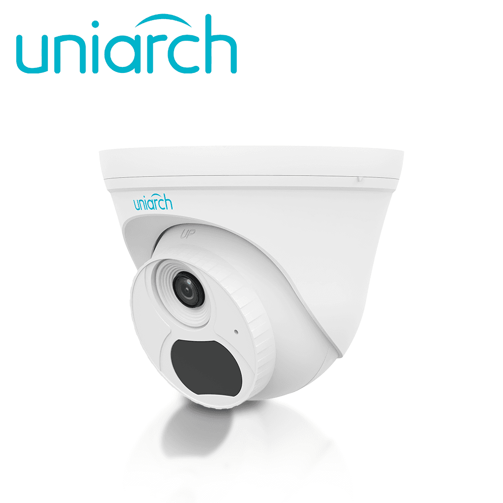 CAMARA IP TURRET UNIARCH IPC-T134-AF28-ECO / 4MP / LENTE-2.8MM / DWDR / MICROFONO-INTEGRADO / ROI / HUMAN-BODY-DETECTION 2.0 / AUDIO DETECTION / IR30M / ONVIF / ULTRA265 / POE / 3 AXIS / NO INCLUYE GLANDULA IMPERMEABLE - Miniatura 2
