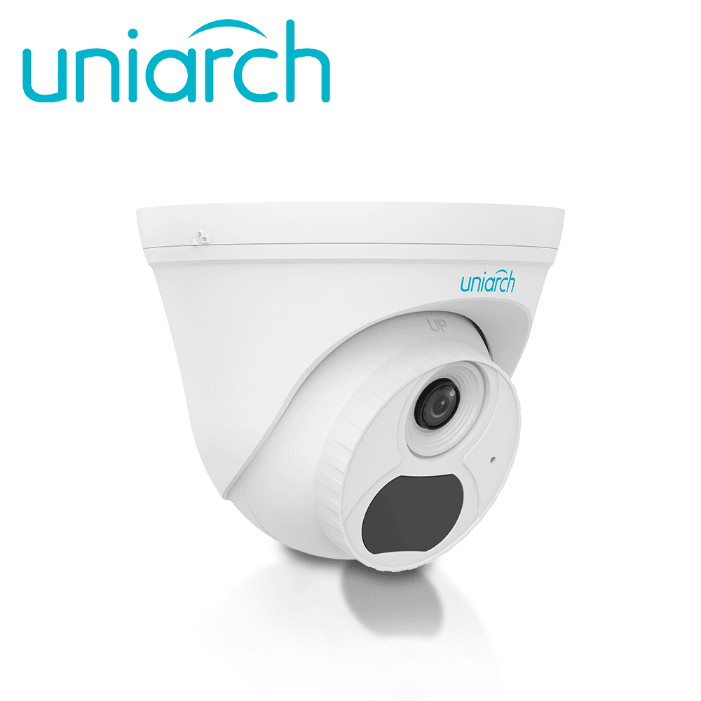 CAMARA IP TURRET UNIARCH IPC-T134-AF28-ECO / 4MP / LENTE-2.8MM / DWDR / MICROFONO-INTEGRADO / ROI / HUMAN-BODY-DETECTION 2.0 / AUDIO DETECTION / IR30M / ONVIF / ULTRA265 / POE / 3 AXIS / NO INCLUYE GLANDULA IMPERMEABLE - Miniatura 4