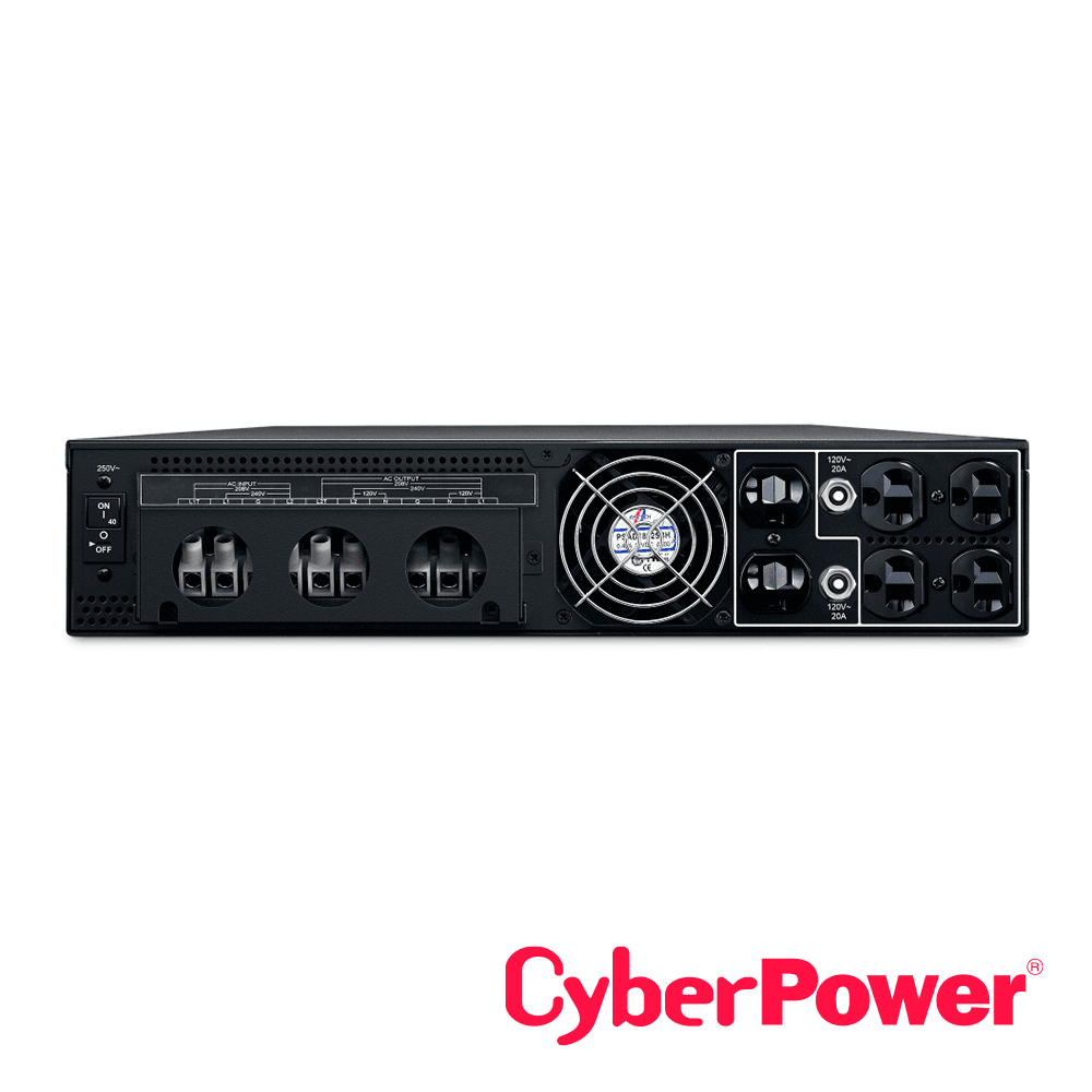 TRANSFORMADOR DE AISLAMIENTO CYBERPOWER OL10KSTF 10000VA / 10000W PARA DERIVACION DE 208V A 120V PARA UPS OL DE 8KVA Y 10KVA (6) NEMA 5-20R, (1) HARDWIRE TERMINAL BLOCK - Miniatura 5
