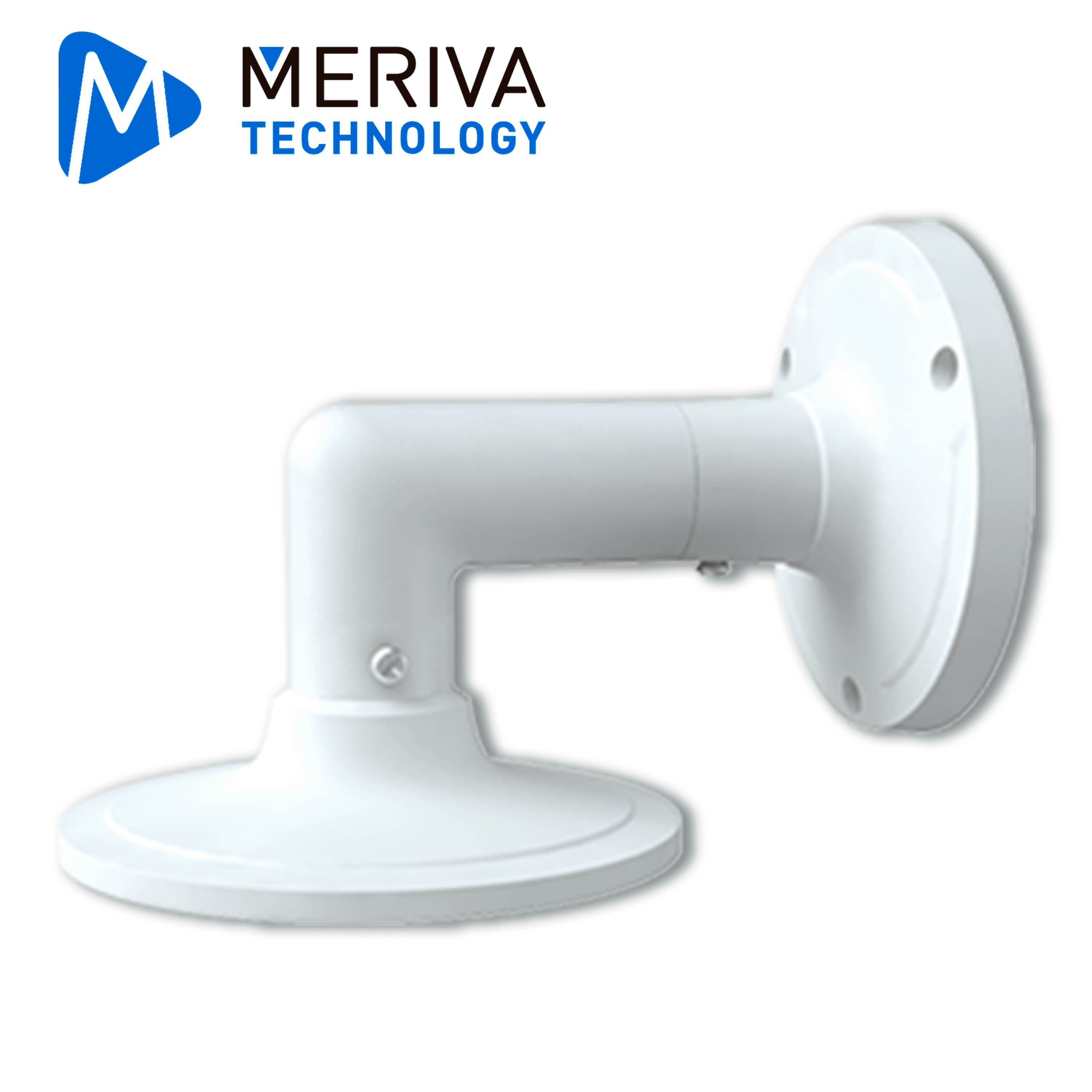 SOPORTE PARA PARED METALICO MERIVA TECHNOLOGY MVA-YZJ407 / PARA MONTAJE DE CAMARAS EN PARED COMPATIBLE CON CAMARAS DOMO SERIE MVD (IMPORTANTE CONSIDERAR LA BASE DE CONEXIONES MVA-JB0207) - Miniatura 2