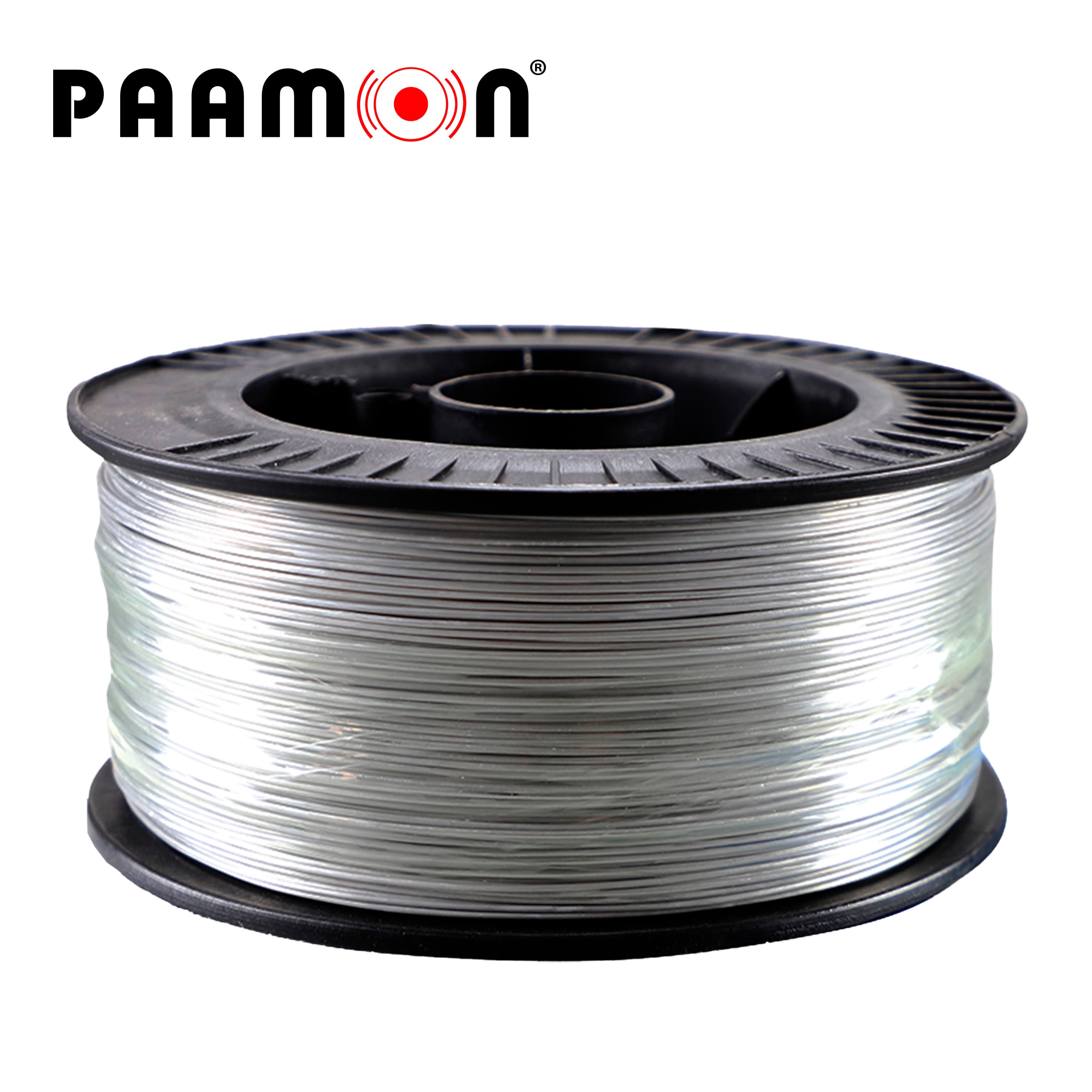 KIT CABLE PAAMON / BOBINA DE ALAMBRE DE ALUMINIO PAM-CAC600 CALIBRE 14 Y CABLE DOBLE AISLADO CAB AISLADO 100M - Miniatura 3