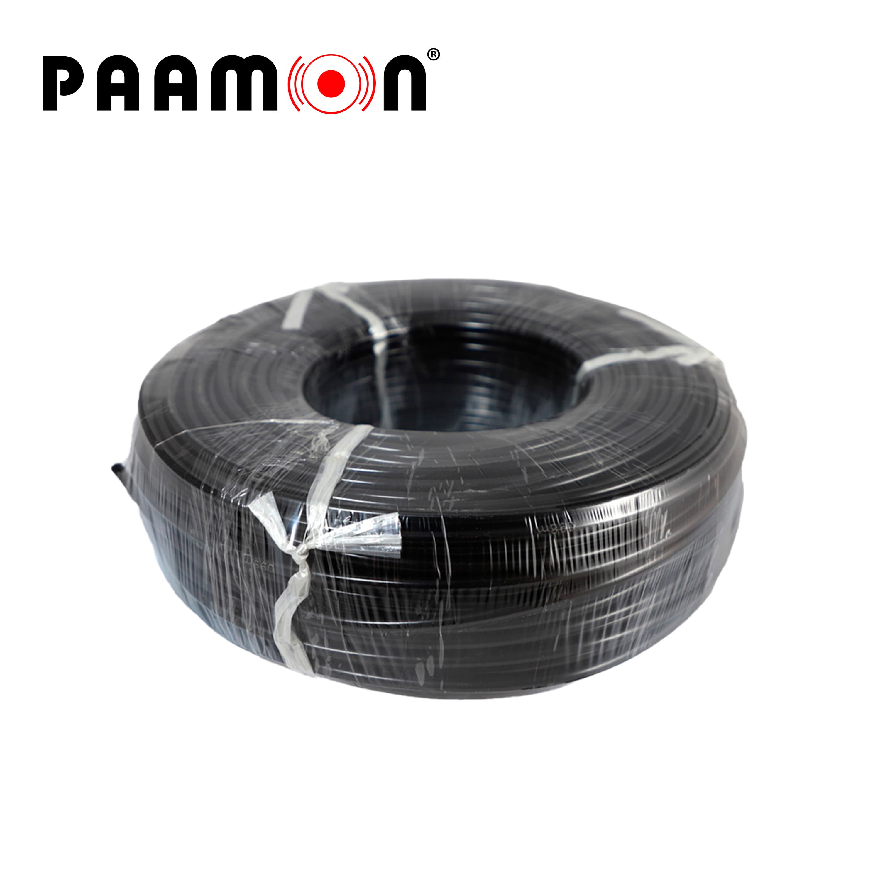 KIT CABLE PAAMON / BOBINA DE ALAMBRE DE ALUMINIO PAM-CAC600 CALIBRE 14 Y CABLE DOBLE AISLADO CAB AISLADO 100M - Miniatura 4