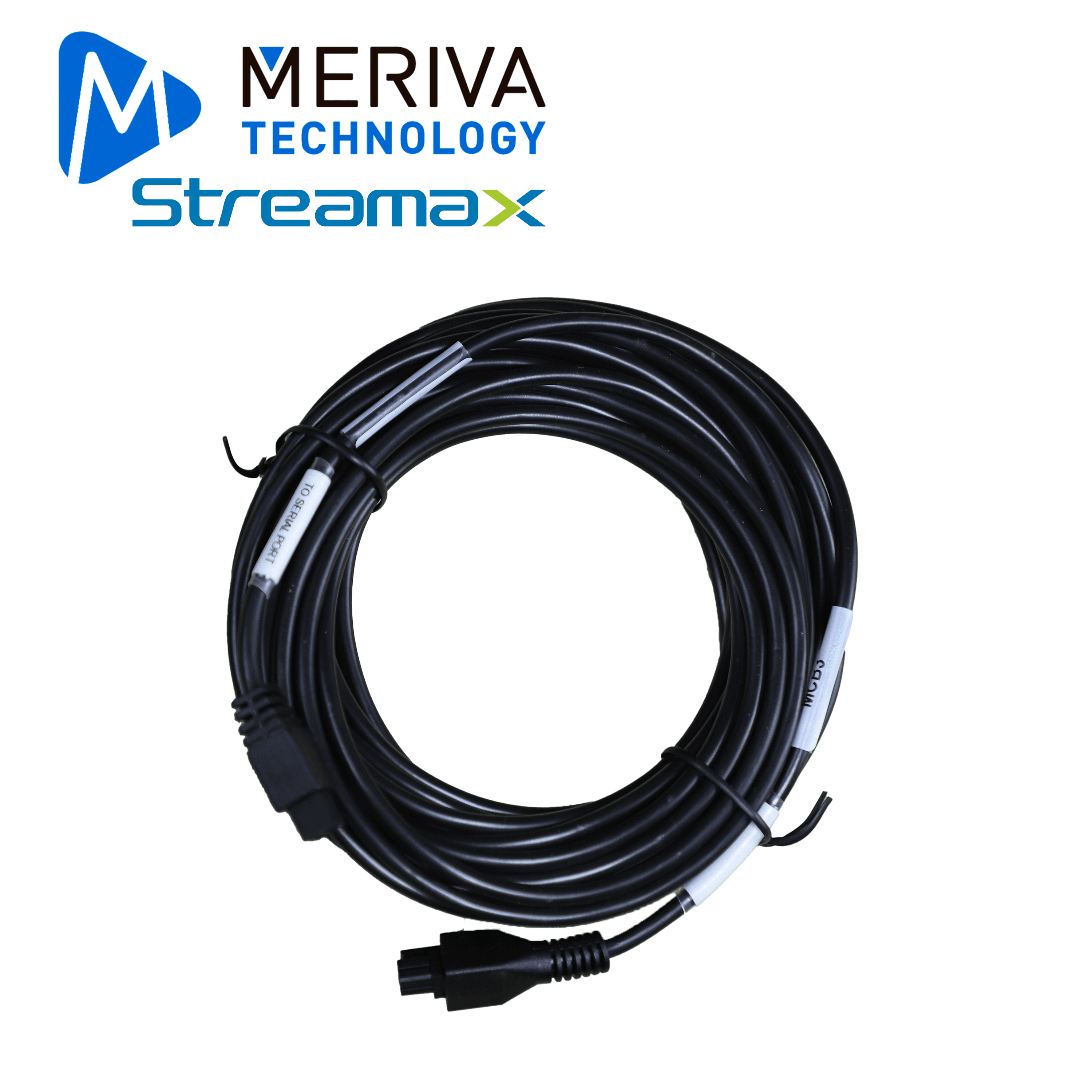 CABLE SERIAL PARA COMUNICACION STREAMAX MCB3 / CONECTOR 5557 Y 5559-4PIN / 7.5 METROS / COMUNICACION ESTABLE / CABLE ANTIVIBRACIONES / COMPATIBLE CON MB3 - Miniatura 2