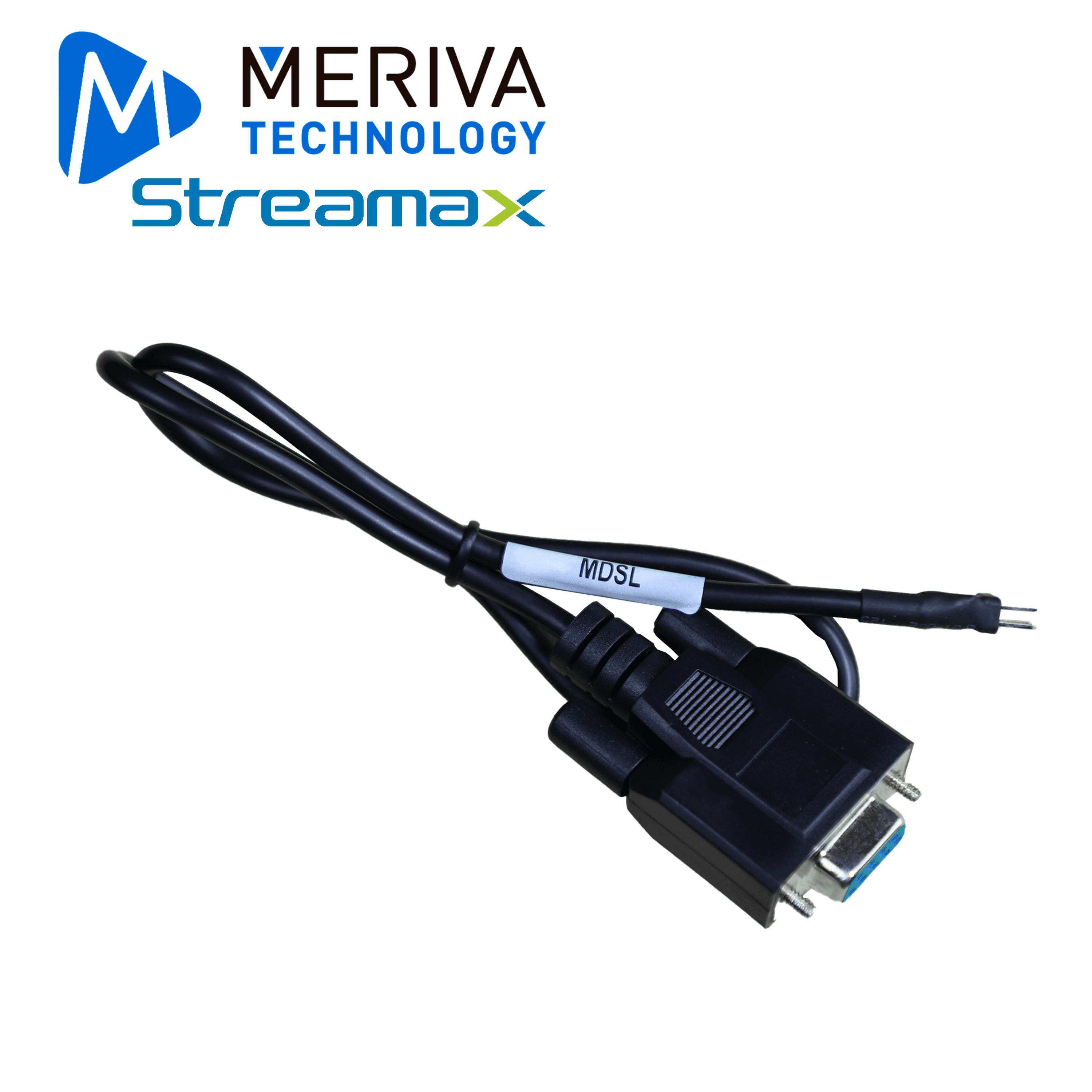 CABLE DEBUG SERIAL MERIVA STREAMAX MDSL / CONECTOR DE 4PIN + DB9 HEMBRA / 50CM / COMPATIBLE CON DVRs MOVILES DE SERIA A8PRO - Miniatura 2
