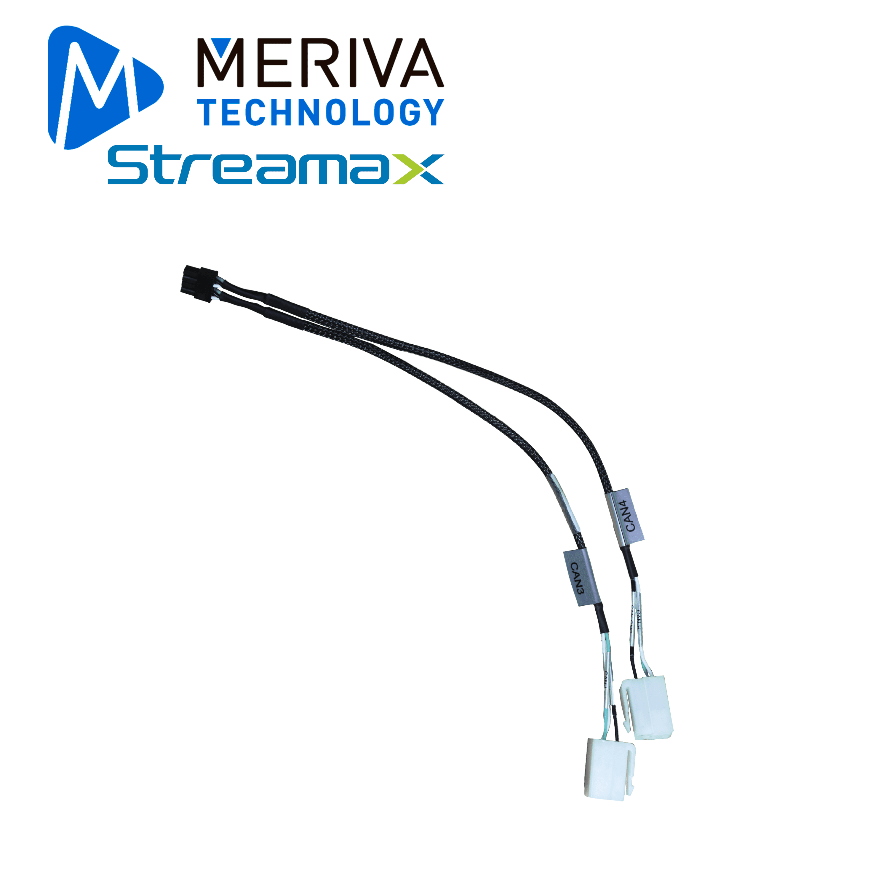 CABLE DE CONEXION MERIVA STREAMAX MC34 A16MAX / CAN (3-4) / CONECTOR 5557 DE 8PIN / 30CM / CABLE DE CONEXION CAN / COMPATIBLE CON DVR MOVIL A16MAX - Miniatura 2
