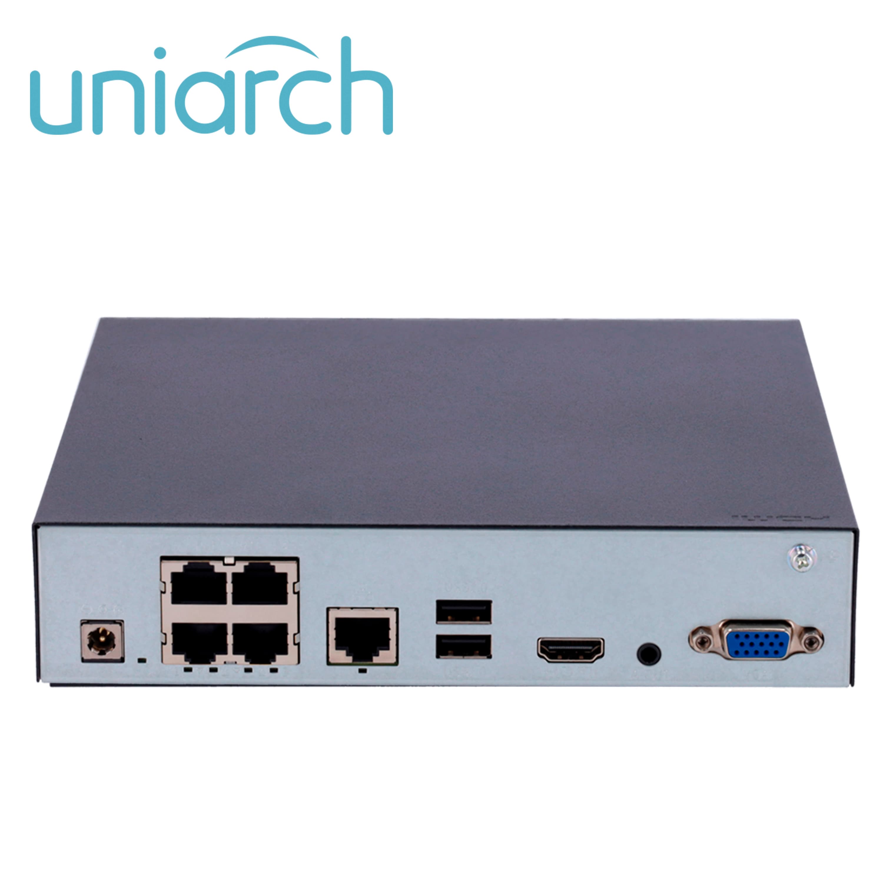 NVR UNIARCH 8 CANALES NVR-108S3-P8-ECO / PLUG&PLAY / 6 MP / 8 CH POE / MODO CORREDOR / CAPACIDAD 1 DISCO DURO DE 6 TB / SALIDA HDMI / SALIDA VGA SIMULTANEAS / 64 MBPS / ULTRA265 / USB 2.0 / ANALITICAS SIP / CLOUD - Miniatura 4