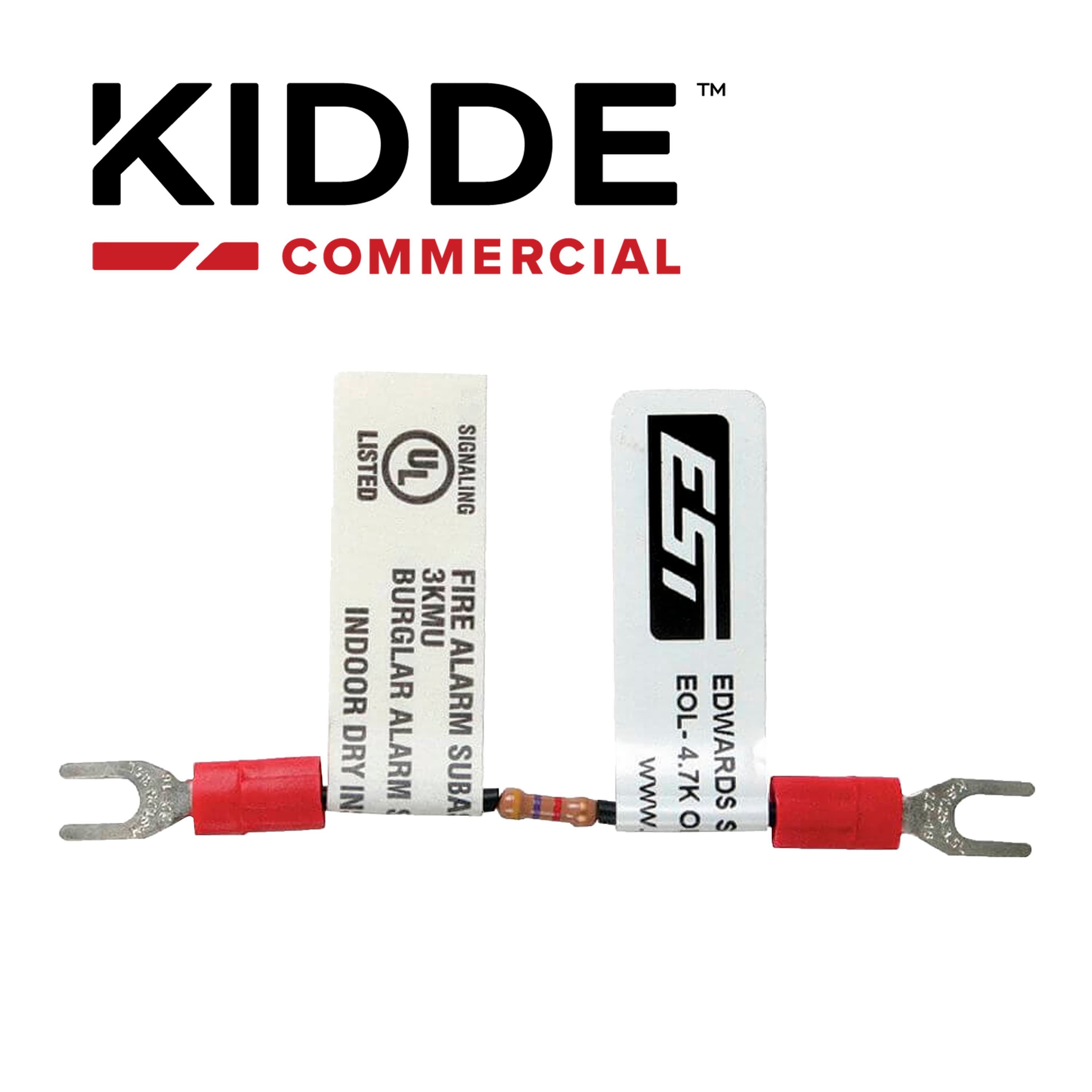 RESISTENCIA DE FIN DE LINEA EOL47 / 4.7K? CERTIFICADO UL / COMPATIBLE CON PANELES KIDDE Y DE TERCEROS/ PAQUETE DE 7 PIEZAS - Miniatura 4