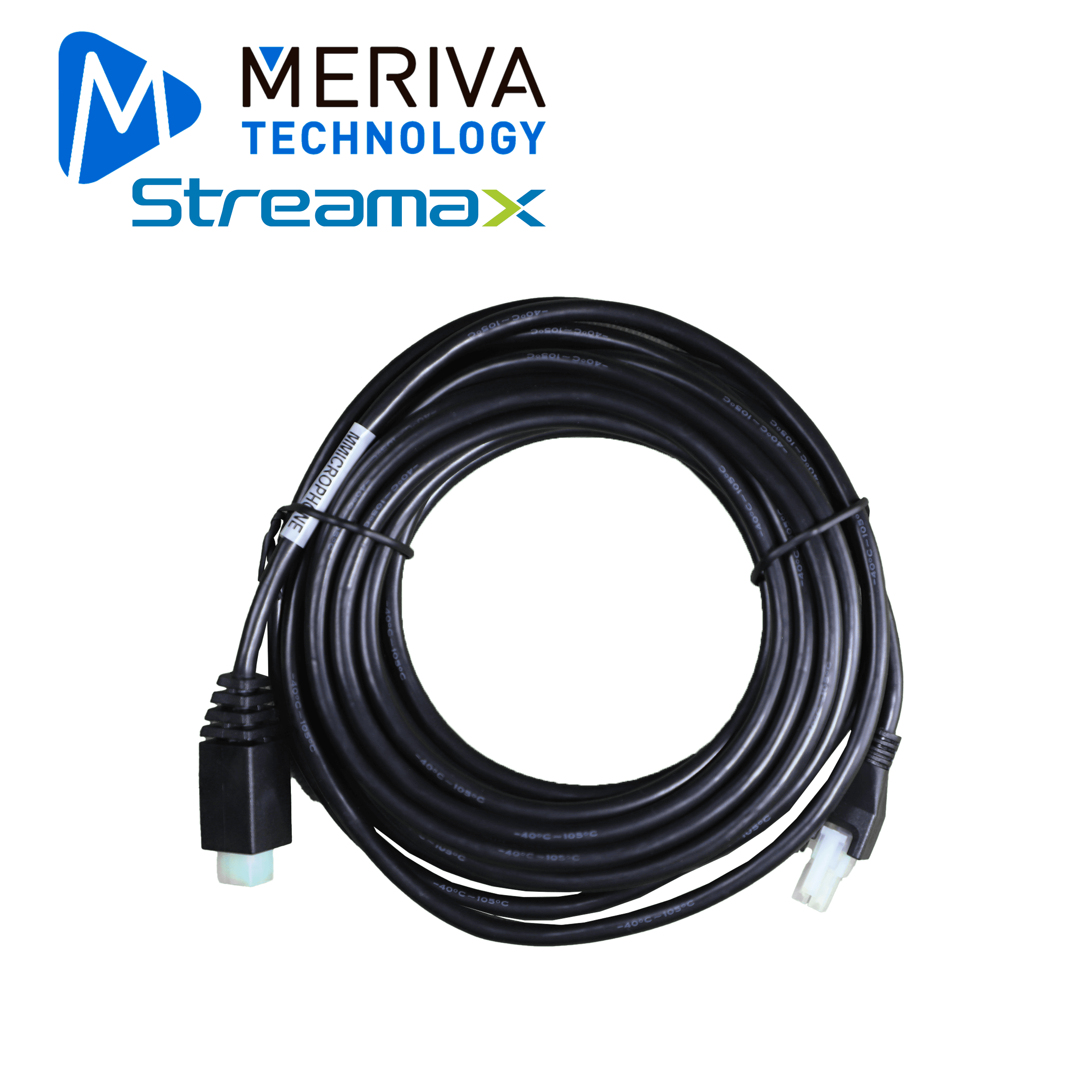CABLE PARA MICROFONO STREAMAX MMICROPHONE / CONECTOR 5557 Y 5559-4PIN / 6 METROS / CABLE EXTENSOR DE MICROFONO PARA MA16MAX / COMUNICACION BIDIRECCIONAL / COMPATIBLE CON MA16MAX - Miniatura 2