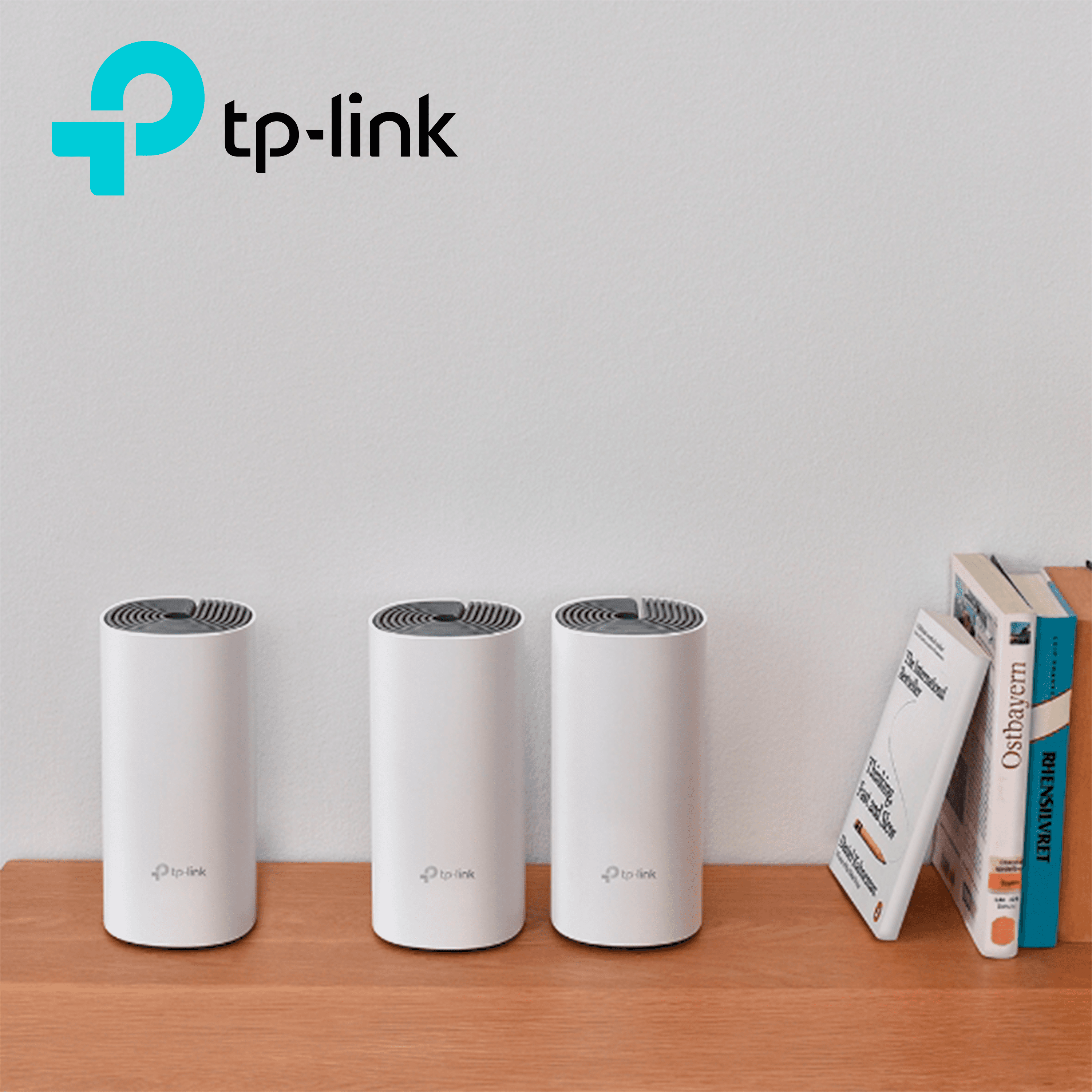 SISTEMA WI-FI MESH TP-LINK DECO E4(3-PACK) AC1200, DUAL BAND, HASTA 100 EQUIPOS, MU-MIMO, COMPATIBLE CON ALEXA - Miniatura 3