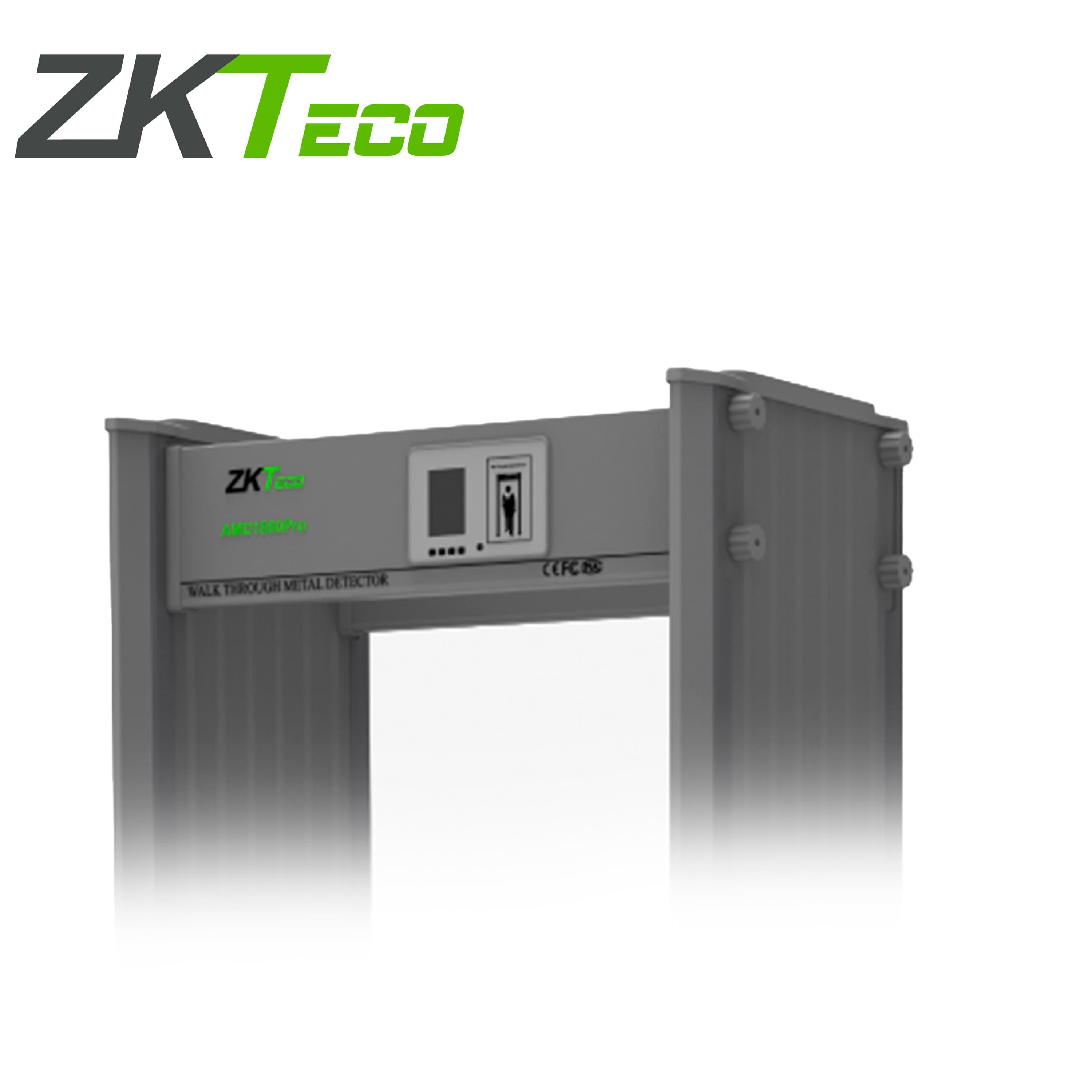ARCO DETECTOR DE METALES DE 18 ZONAS ZKTECO MODELO AMD1800 PRO GRADO DE PROTECCION IP65 MATERIAL DE FABRICACION PVC PANTALLA DE 3.5 PUGADAS MENU SELECCIONABLE ALERTA VISUAL Y SONORA PARA ALERTAR AL GUARDIA - Miniatura 3