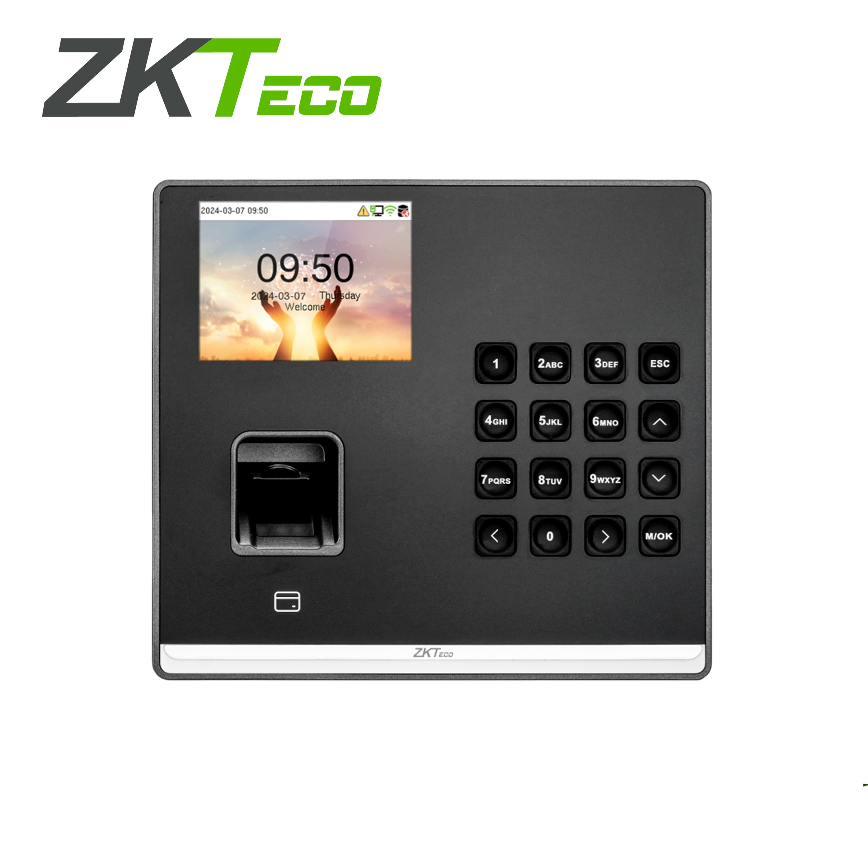 M2-LR ID CONTROL DE ASISTENCIA Y ACCESO BASICO BIOMETRICO ZKTECO  M2-LR ID / 3,000 TARJETAS DE 125KHZ  / 3,000 HUELLAS DIGITALES / 150,000 EVENTOS /COMUNICACION WI-FI Y TCP/IP  /COMPATIBLE CON BIOTIME CLOUD 2.0 Y BIOTIME PRO /CUENTA CON SALIDA DE REL - Miniatura 4