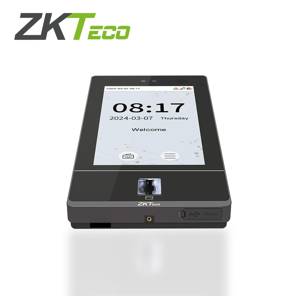 CONTROL DE  ACCESO Y ASISTENCIA  ZKTECO SENSEFACE 7A MULTIBIOMETRICO / 10,000 ROSTROS / 10,000 HUELLAS / 50,000 TARJETAS DE 125KHZ / WIFI 2.4GHZ / TCP/IP / PANTALLA TACTIL DE 7 PULGADAS / PROTECCION IP65 / SOFTWARE COMPATIBLE  ZLINK / ZKBIO CVSECURIT - Miniatura 6