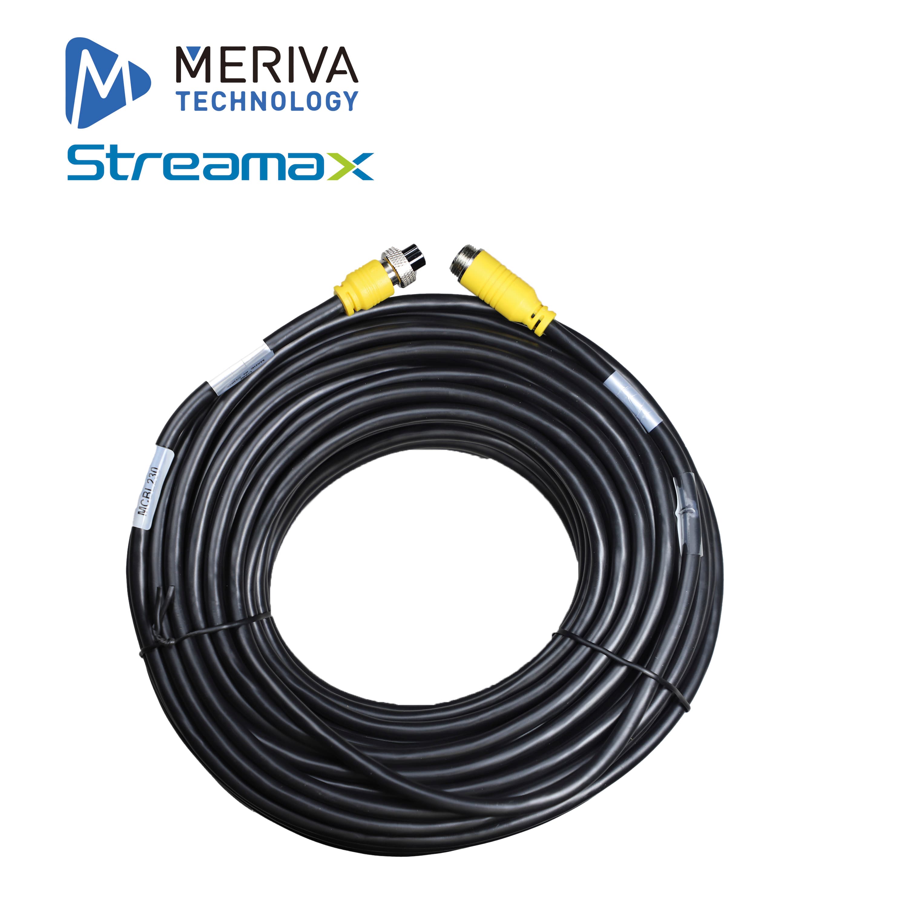 CABLE DIN DE AVIACION STREAMAX MCBL230 / 4 PINES / 23 METROS / COMPATIBLE CON CAMARAS AHD - Miniatura 2