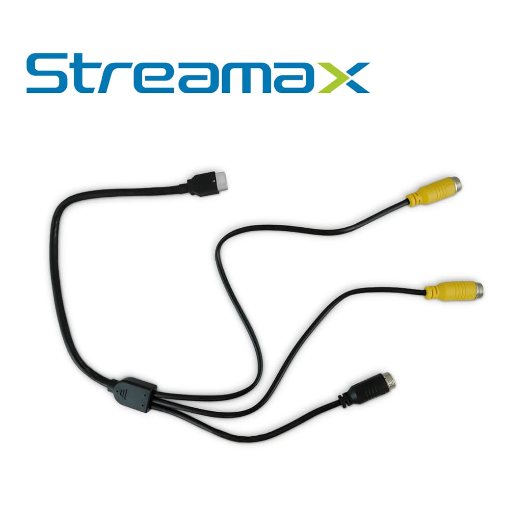 CABLE DE ENTRADA Y SALIDA DE VIDEO STREAMAX ADPLUS-CABLE DE VIDEO / CONECTOR 10 PINES ADPLUS / 1 CANAL AHD + 1 CANAL IP / SALIDA PARA CONECTAR UN MONITOR DE 4 PINES / COMPATIBLE CON ADPLUS 2.0 - V1.1 - Miniatura 3