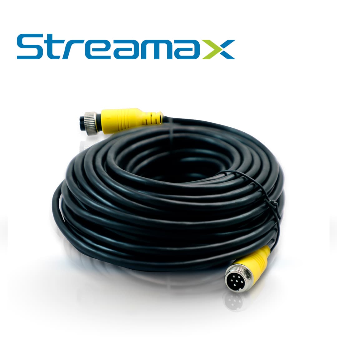 CABLE DIN DE AVIACION SERIE ECO MERIVA TECHNOLOGY MCBEIP1150 / 6 PINES / 15 METROS / COMPATIBLE CON CAMARAS IP - Miniatura 4