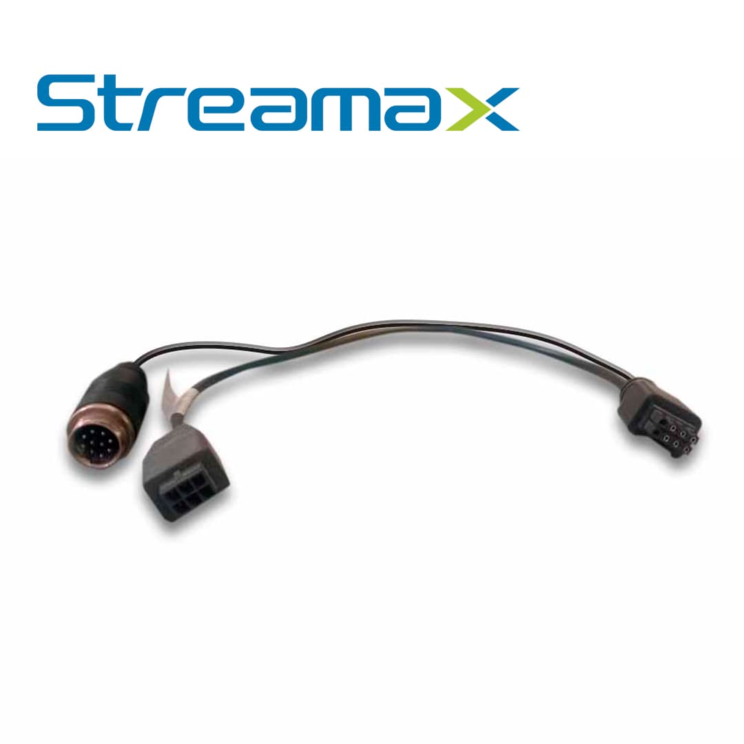 CABLE DE SALIDA DE VIDEO STREAMAX MM1N / 10 PINES / CONECTOR R-WATCH PARA ANUNCIADOR / SALIDA DE VIDEO PARA MONITOR TOUCH / COMPATIBLE CON MDVRS SERIE M1N 2.0 CON MA04KIT - Miniatura 3