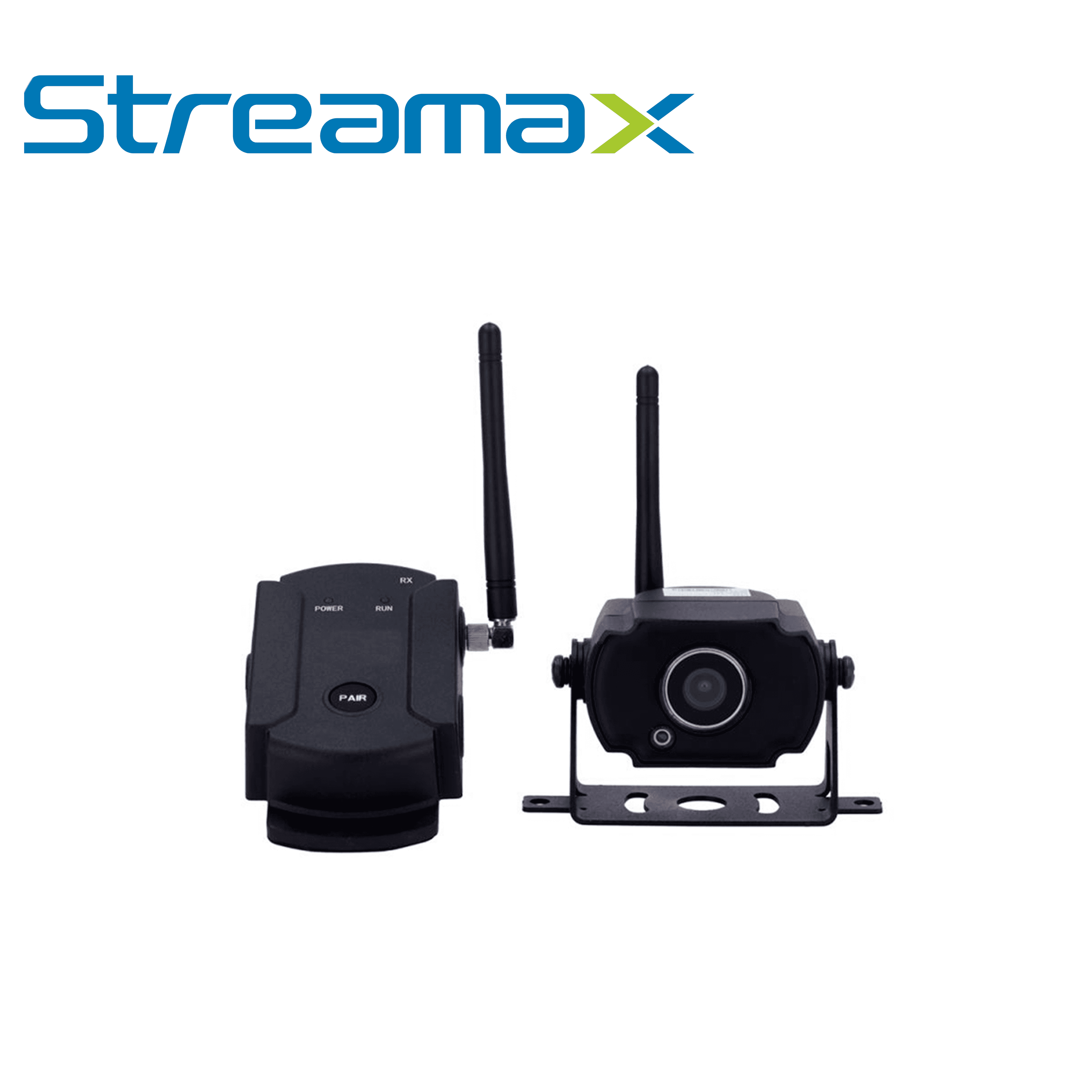 KIT WI-FI STREAMAX MCA42 / CAMARA WI-FI TRANSMISORA DE 2MP + RECEPTOR INALAMBRICO DE SEÑAL CON CONECTOR DIN DE 4 PINES / HASTA 300 METROS DE TRANSMISION / COMPATIBLE CON CUALQUIER MDVR SOLO 1 KIT - Miniatura 4