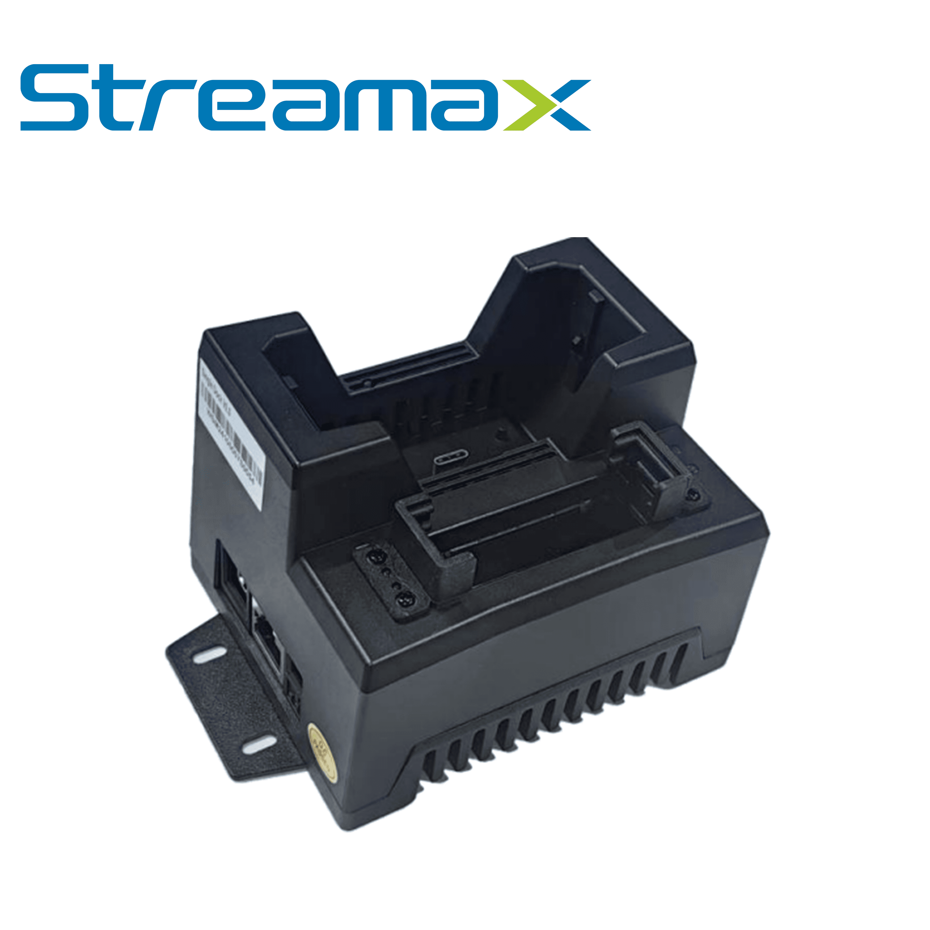 ESTACION DE CARGA DOBLE PARA BODYCAM STREAMAX MSTATION / ESTACION PARA 1 BODYCAM + 1 BATERIA / 12VCD / PUERTO ETHERNET / COMPATIBLE CON MBWC 2.0 - Miniatura 4