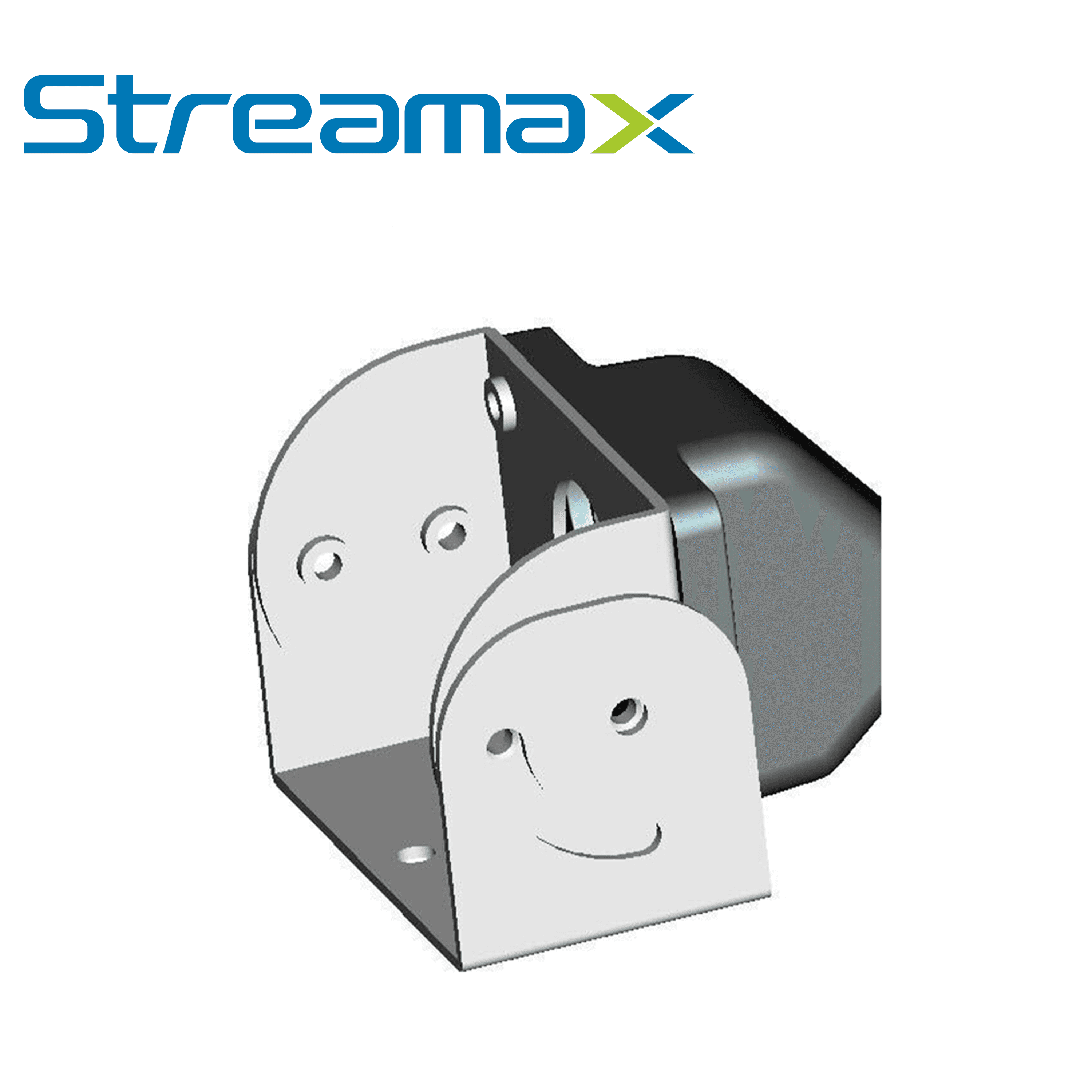 BRACKET DE INSTALACION PARA CAMARA FISHEYE STREAMAX MCA51-BRACKET / BRACKET PARA EXTERIOR / CON AJUSTE DE ALTURA / COMPATIBLE CON MCA51 - Miniatura 3