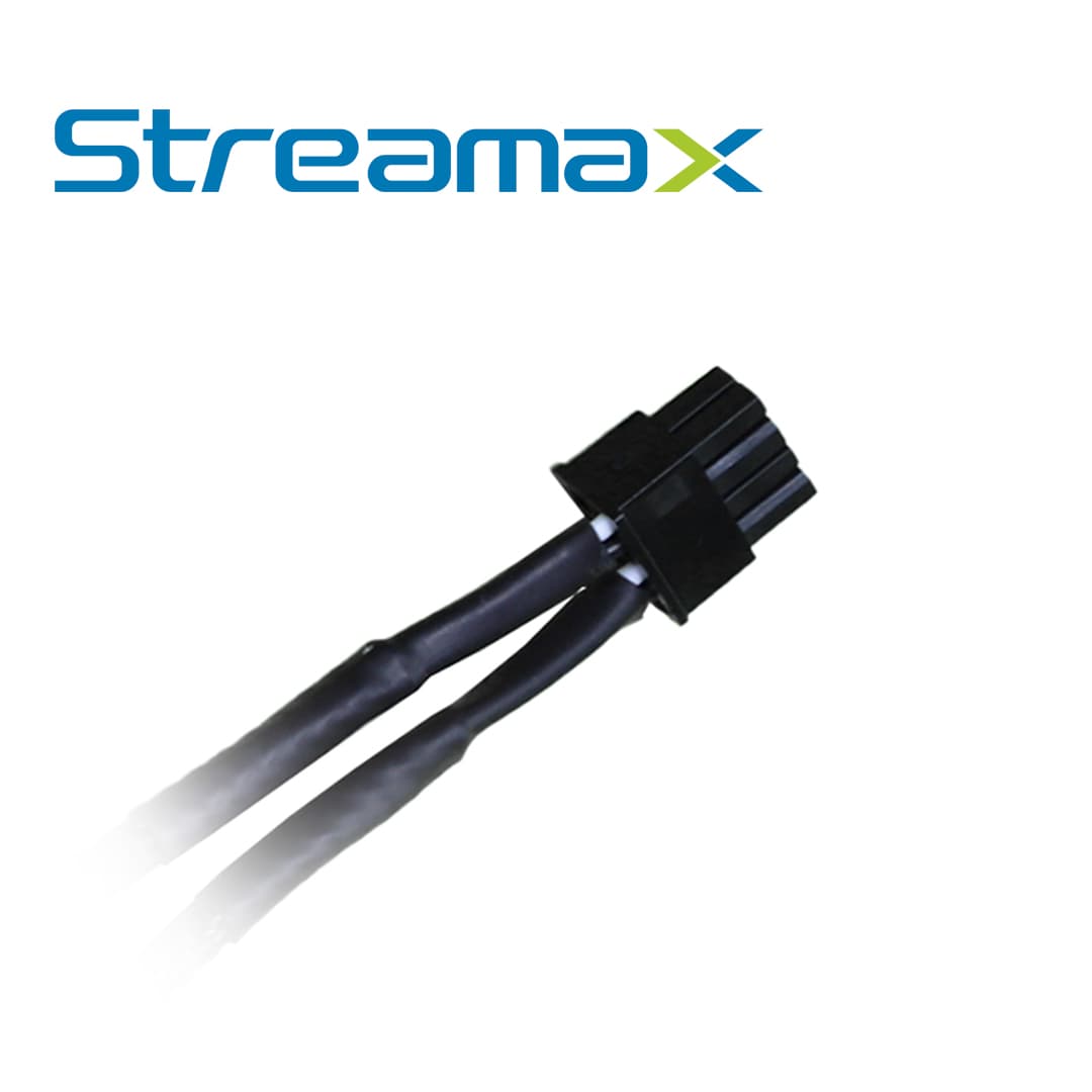 CABLE DE CONEXION MERIVA STREAMAX MC12 A16MAX / CAN (1-2) / CONECTOR 5557 DE 8PIN / 30CM / COMPATIBLE CON DVR MOVIL A16MAX - Miniatura 5