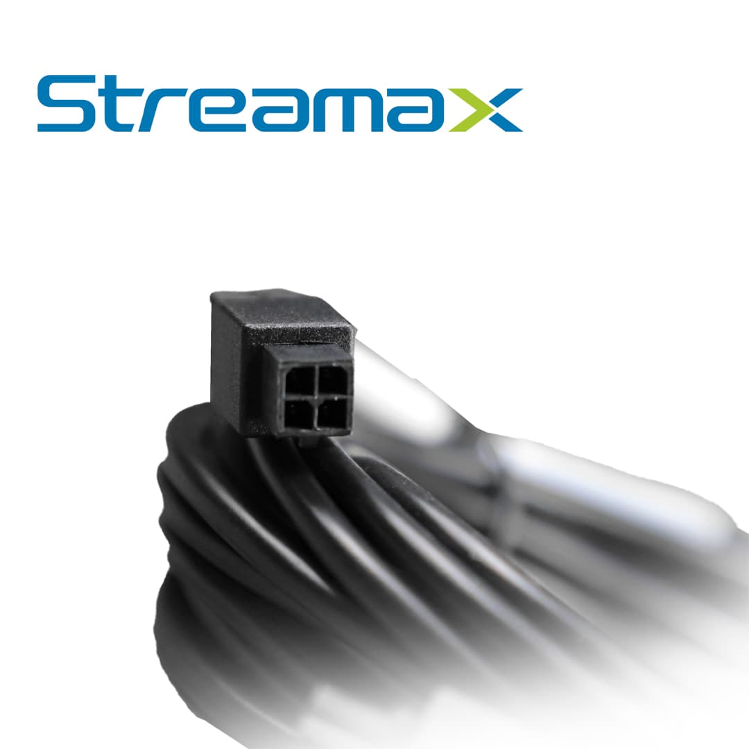 CABLE SERIAL PARA COMUNICACION STREAMAX MCB3 / CONECTOR 5557 Y 5559-4PIN / 7.5 METROS / COMUNICACION ESTABLE / CABLE ANTIVIBRACIONES / COMPATIBLE CON MB3 - Miniatura 5